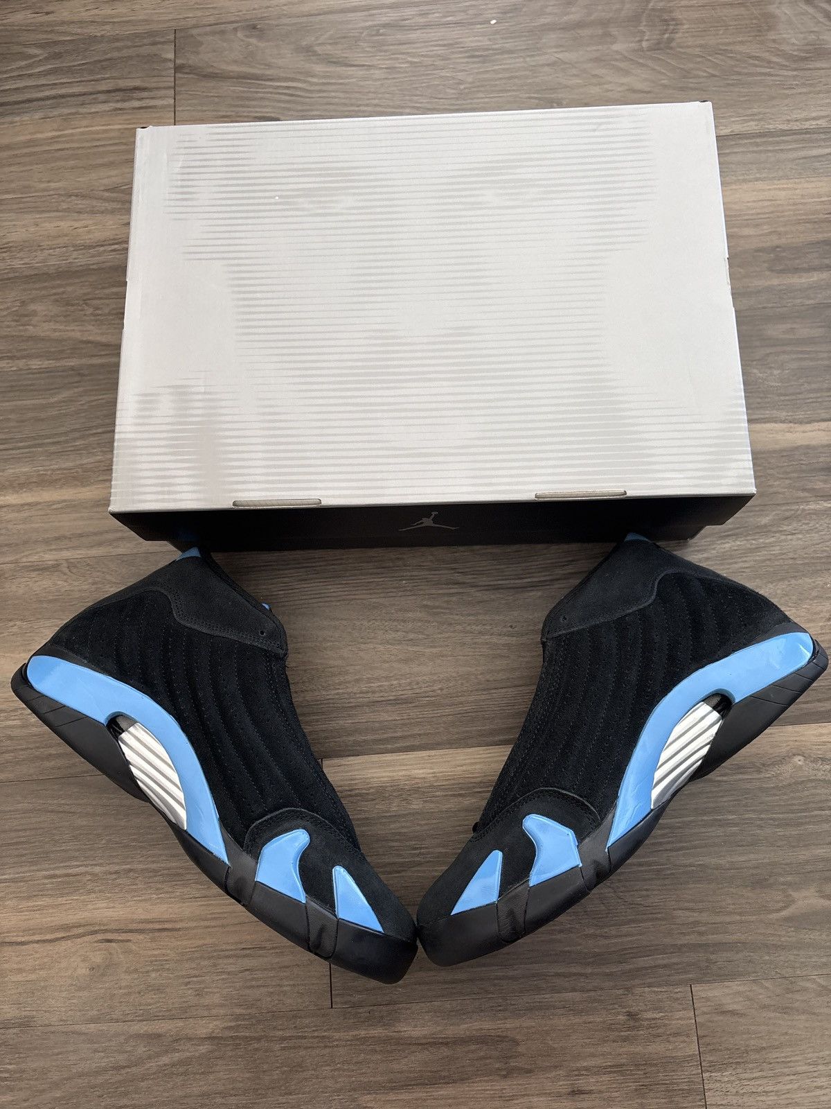 Jordan Brand Jordan Retro 14 University Blue Size US 9.5 / EU 42-43 - 5 Thumbnail