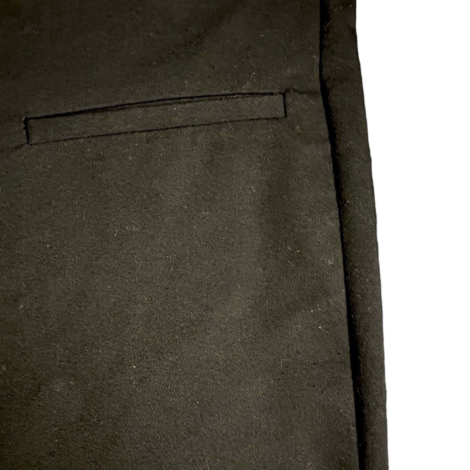 Zara Women's Zara Black Pocket Detail Flat Front Pants Slacks - M Size 30" / US 8 / IT 44 - 6 Thumbnail