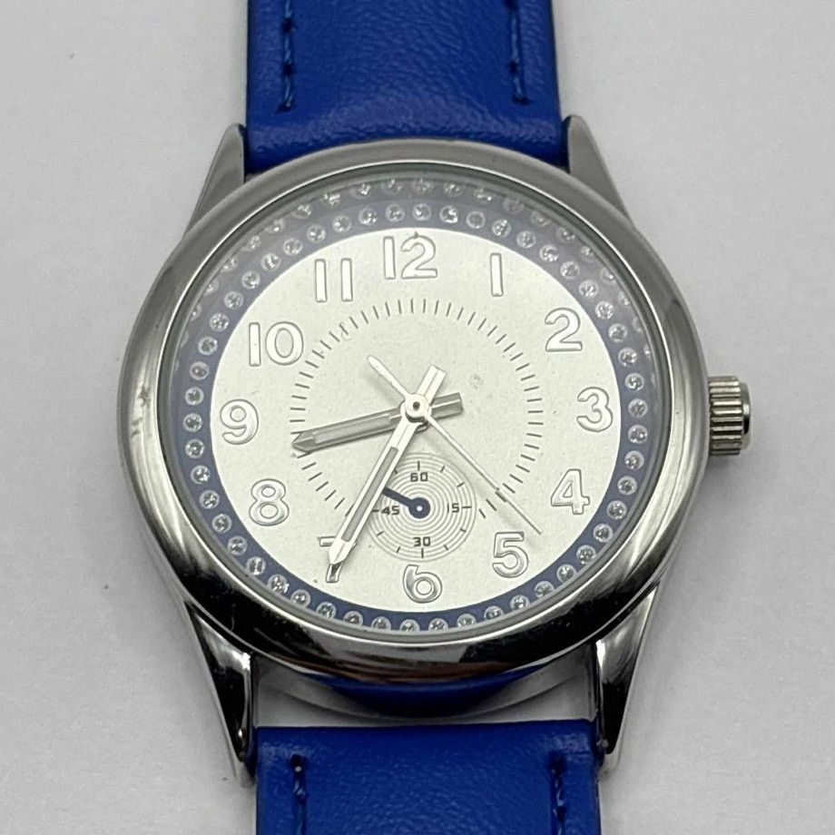 Other Silver & Blue Men's Watch Size ONE SIZE - 3 Thumbnail