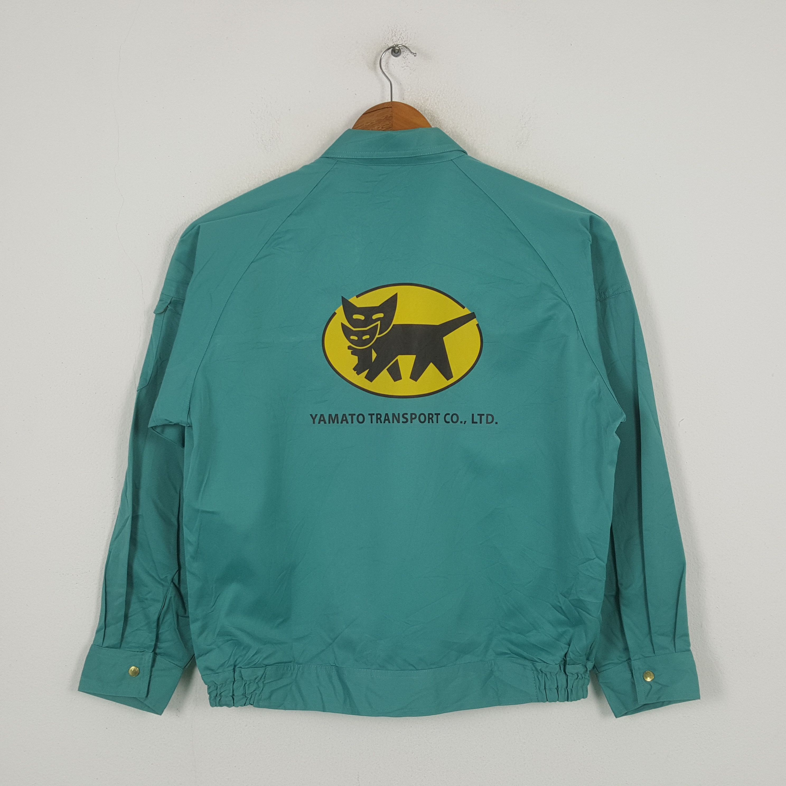 Japanese Brand × Vintage Vintage YAMATO TRANSPORT Japan Racing Custom Jacket C288N7 Size US L / EU 52-54 / 3 - 1 Thumbnail