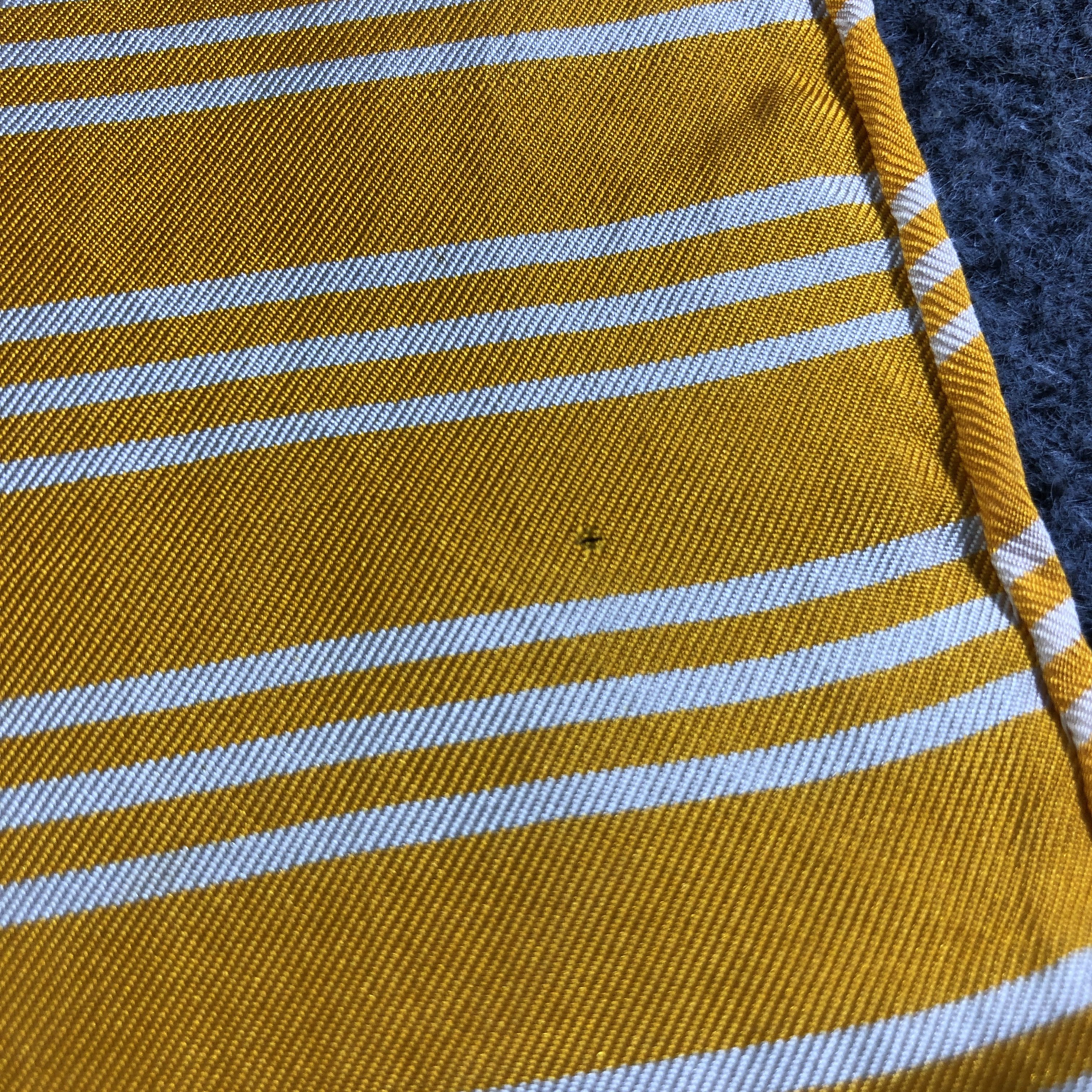 Yves Saint Laurent Yves Saint Laurent Hand Rolled Silk Scarf M1158 Size ONE SIZE - 8 Thumbnail