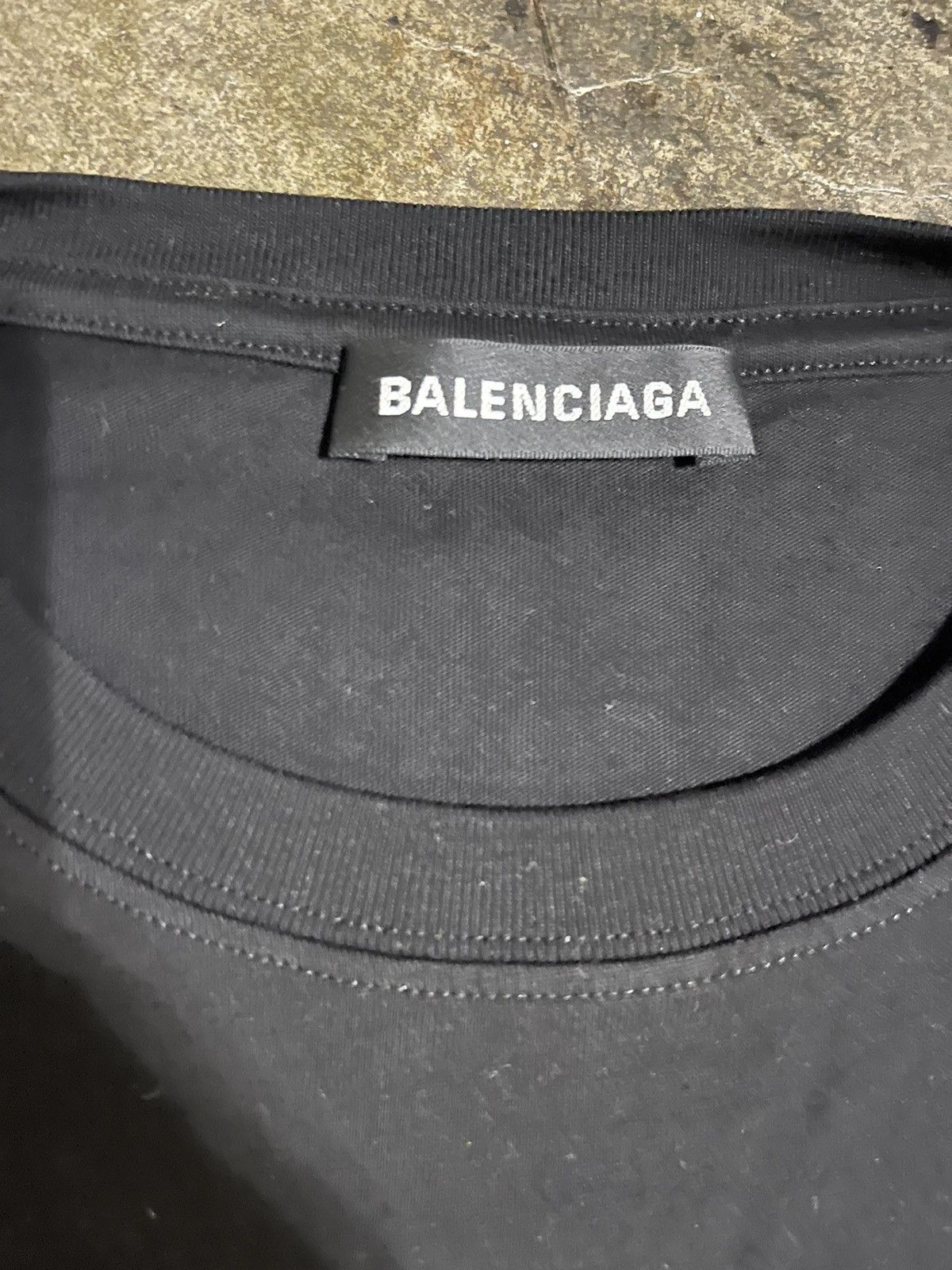 Balenciaga Balenciaga Black Tee Size US S / EU 44-46 / 1 - 3 Thumbnail