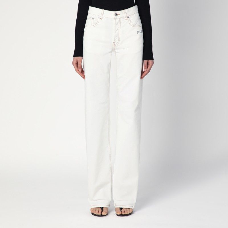 Off-White Off-White White Denim Jeans Size 27" / US 4 / IT 40 - 1 Thumbnail