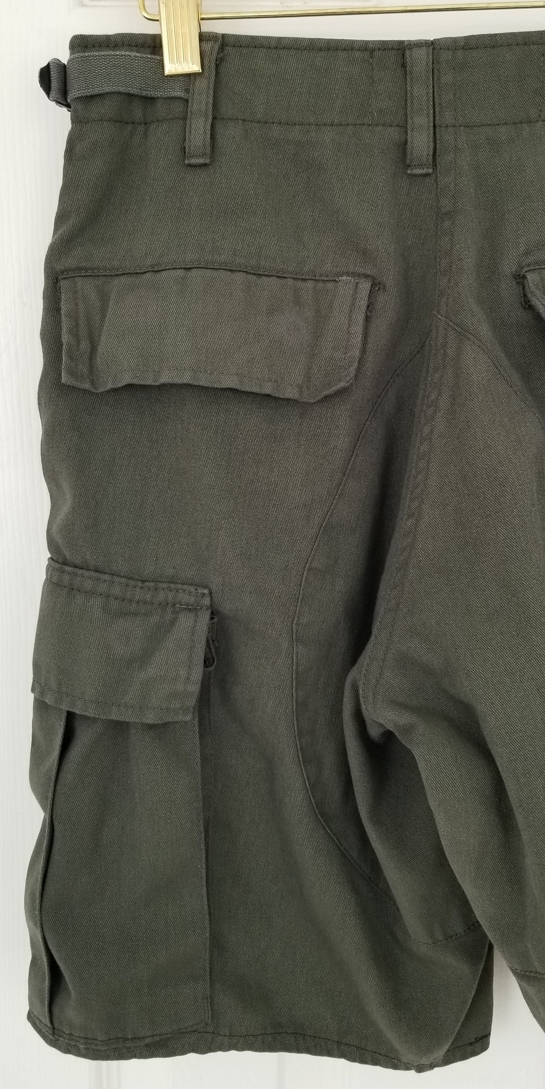 Vintage ZERO Vintage 90s ARMY SURPLUS Rick Cargo Owens Shorts Size US 30 / EU 46 - 4 Thumbnail