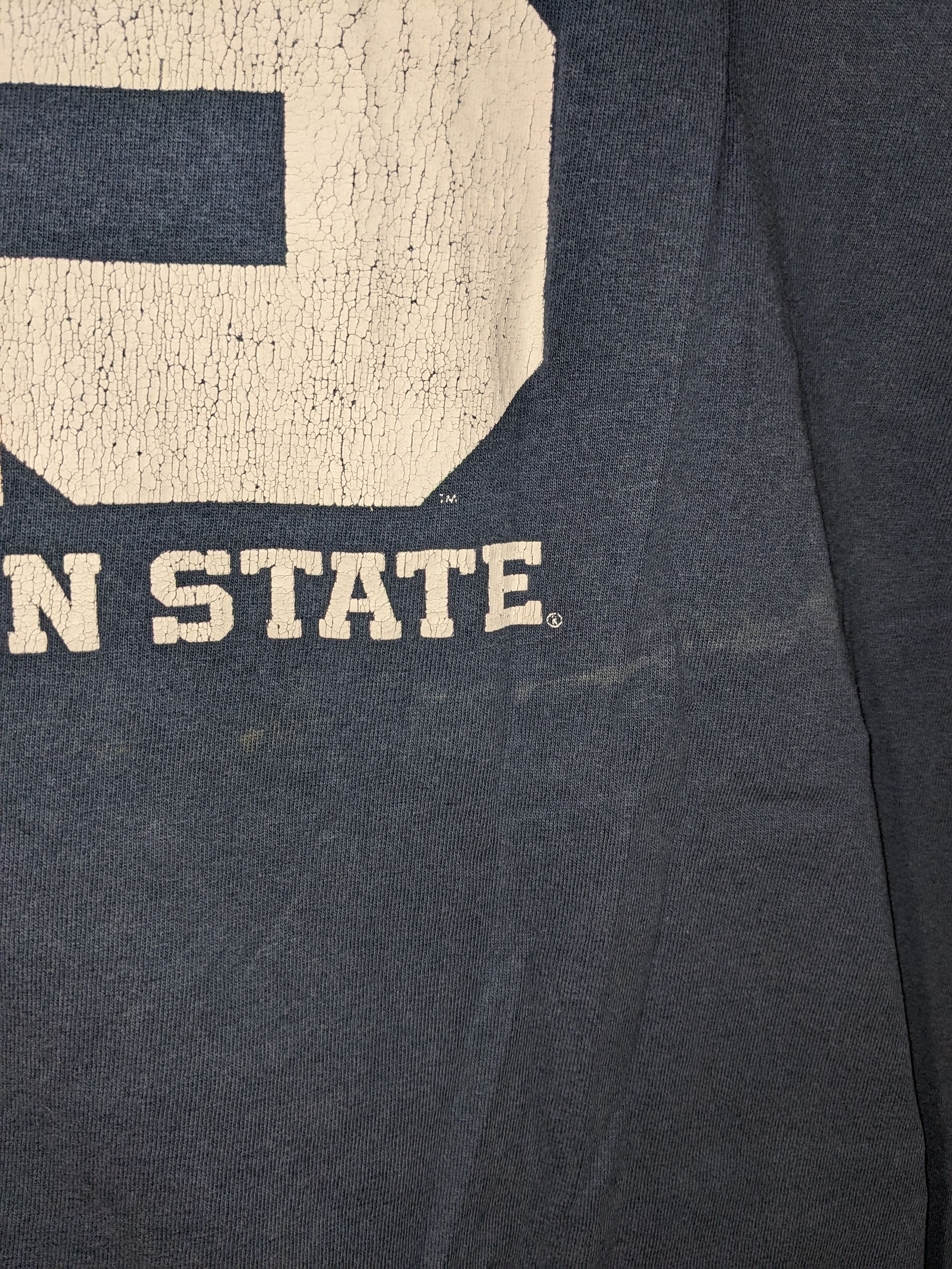 Nike × Vintage Vintage Y2K Penn State Nike Just Do It Blue X-Large T-Shirt Size US XL / EU 56 / 4 - 14 Thumbnail