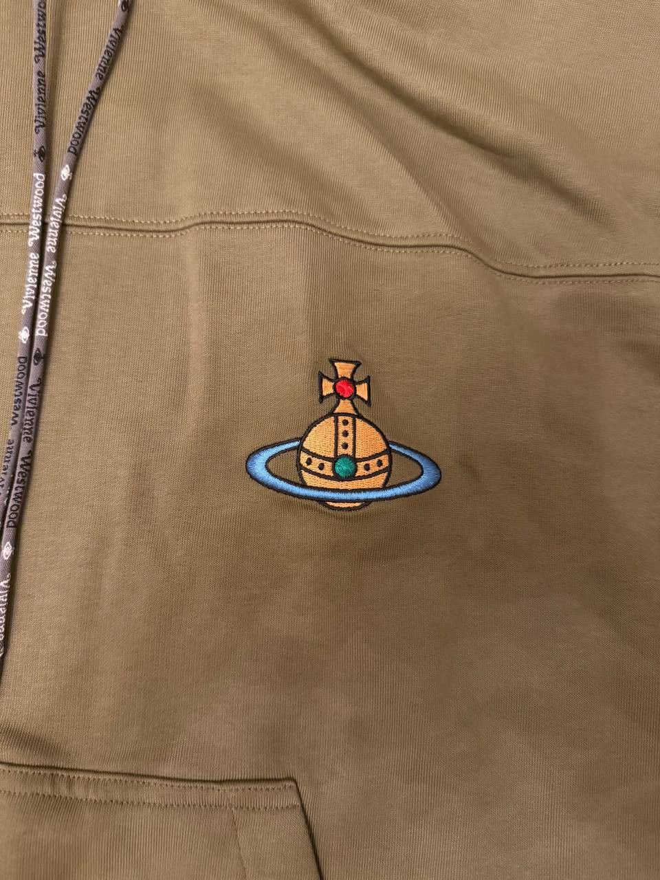 Vivienne Westwood Vivienne Westwood Khaki Fresh Hoodie Size US L / EU 52-54 / 3 - 3 Thumbnail