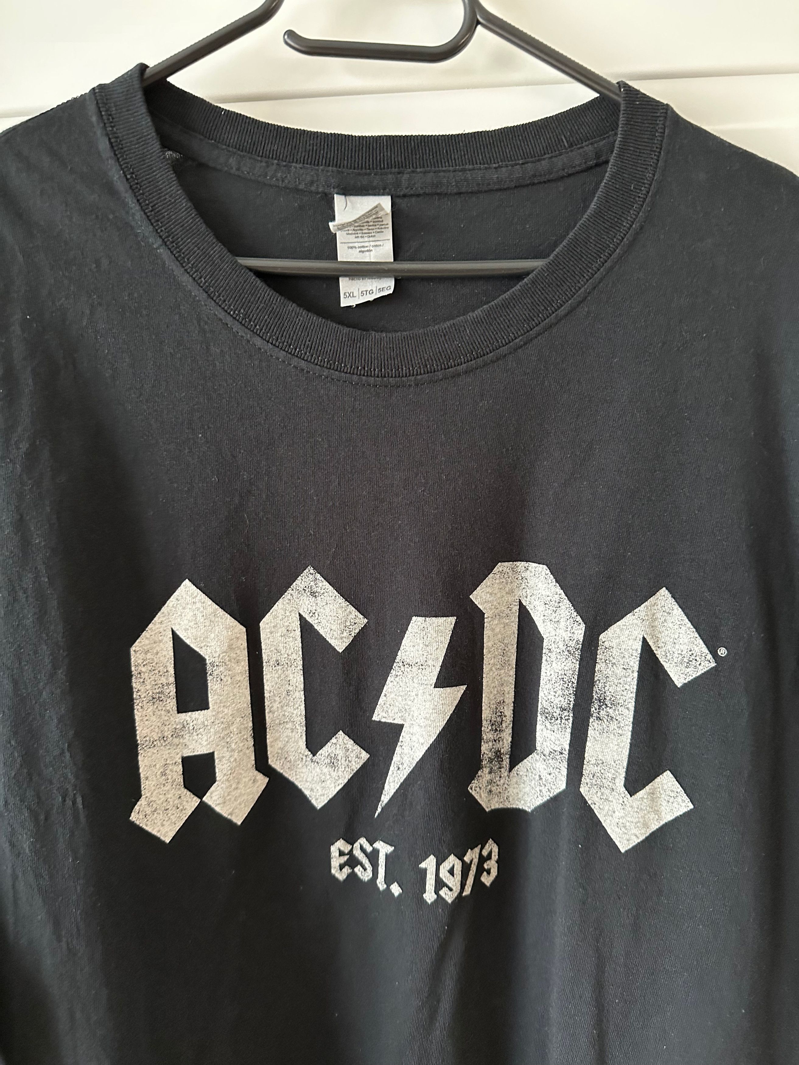 AC/DC AC/DC Big Size 5 XL rock band t shirt tee Size US XXL / EU 58 / 5 - 2 Thumbnail