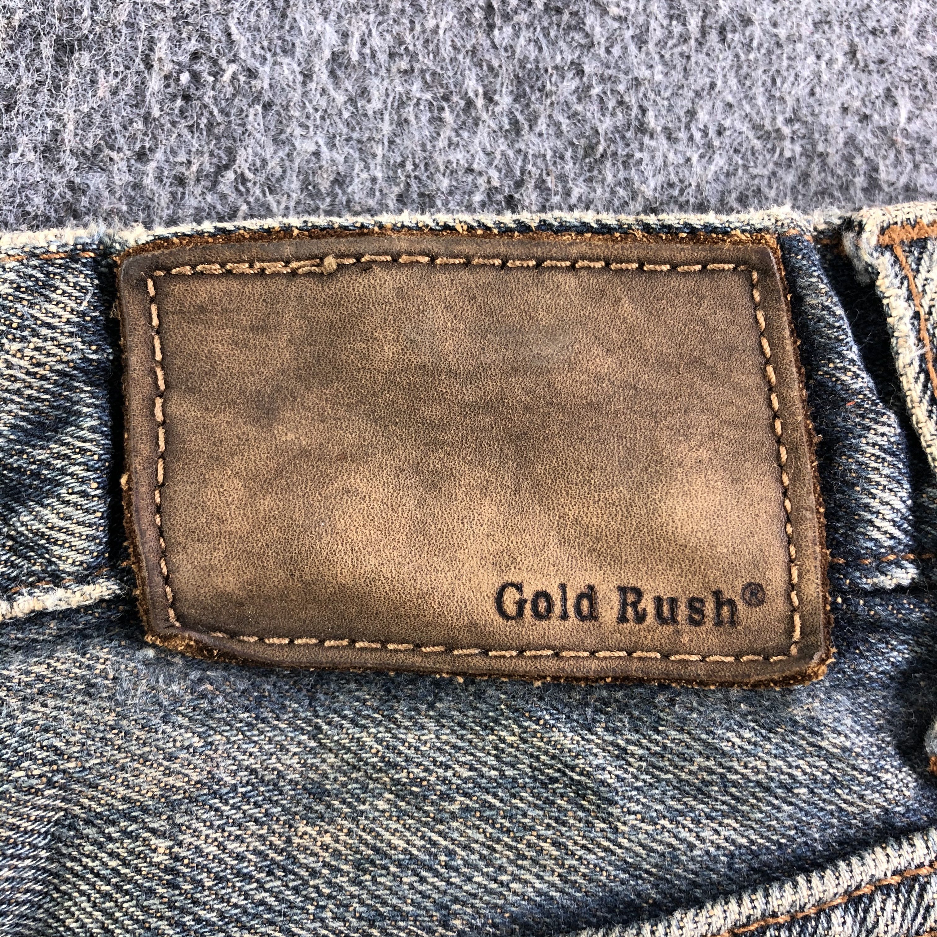 Vintage Vintage Gold Rush Rally Jeans-J4580 Size US 33 - 5 Thumbnail