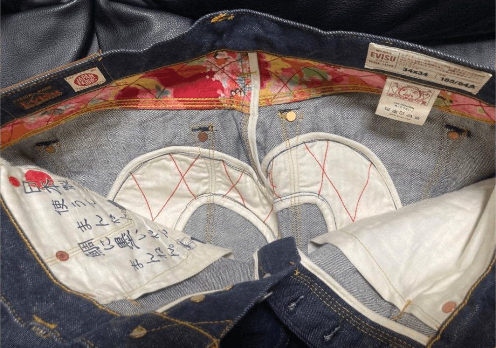 Evisu Evisu Jeans 34 Daikoku Embroidery Limited Edition Size US 34 / EU 50 - 4 Thumbnail
