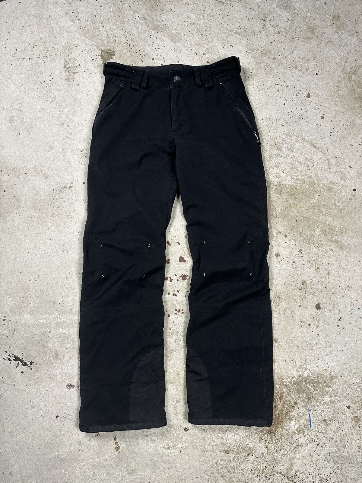 Peak Performance Black Softshell Insulated Pants