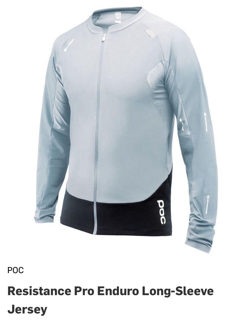 Rapha POC Light Blue Cycling Jersey Size US M / EU 48-50 / 2 - 1 Thumbnail