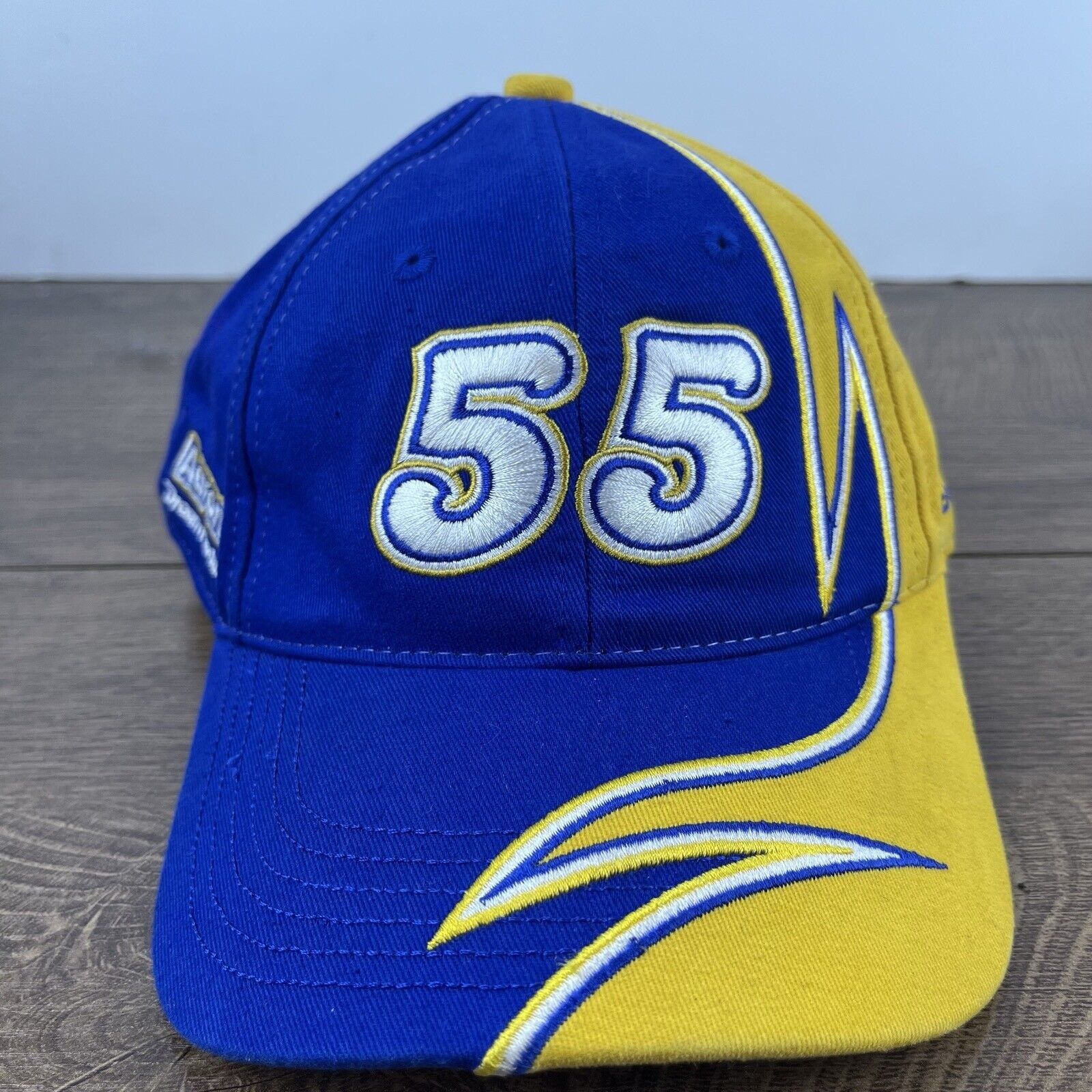 Other Michael Waltrip Racing Hat NAPA 55 Car Blue Adjustable Hat B Size ONE SIZE - 3 Thumbnail