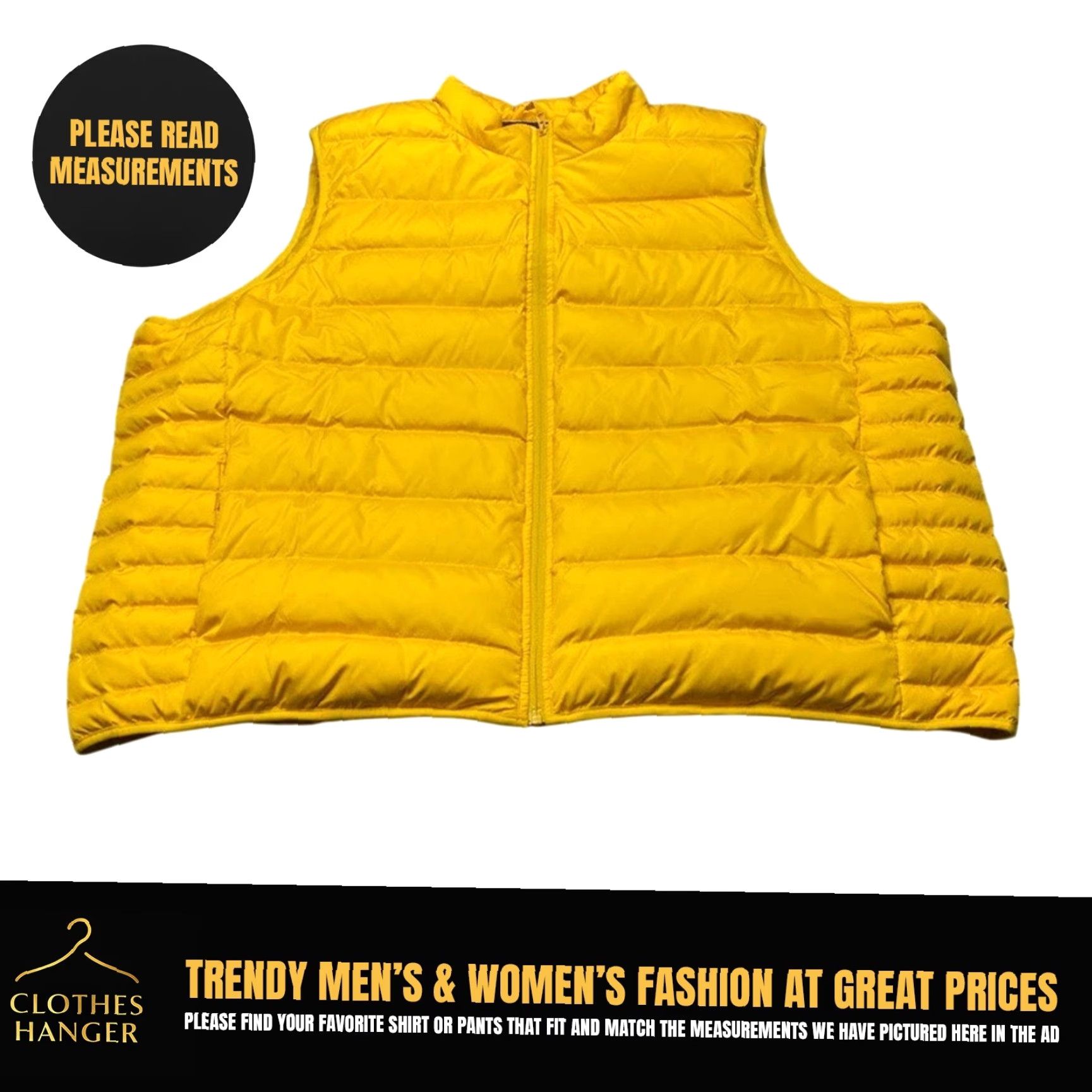Lands' End Lands' End Vest Mens 4XL Tall Yellow Down Puffer Quilted Full Zip Insulated 8106 Size US XXL / EU 58 / 5 - 2 Thumbnail