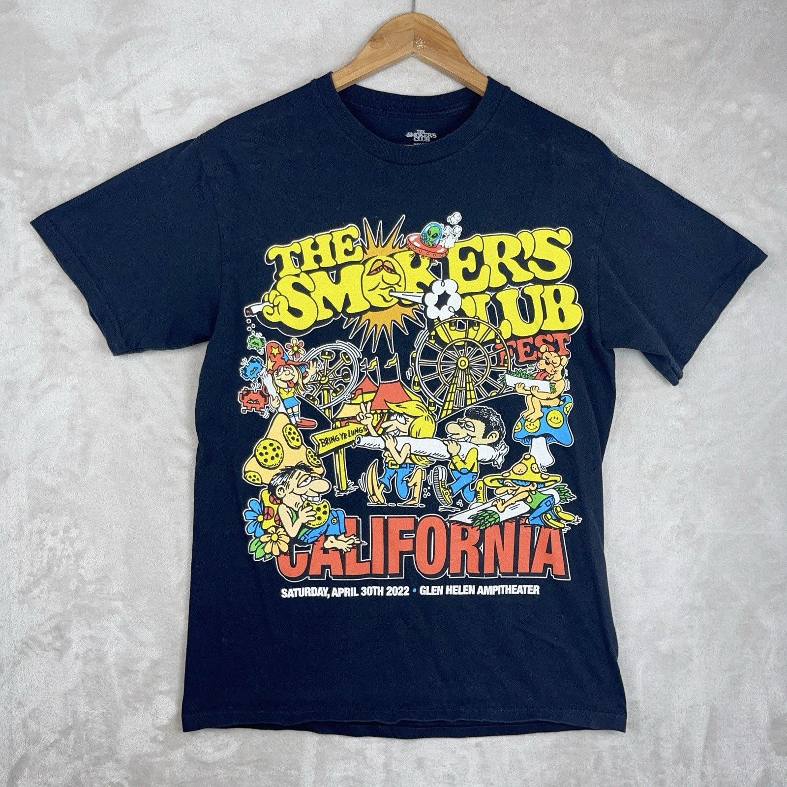 Other The Smokers Club Fest 2022 T Shirt Med Kid Cudi Rare Music Size US M / EU 48-50 / 2 - 1 Thumbnail