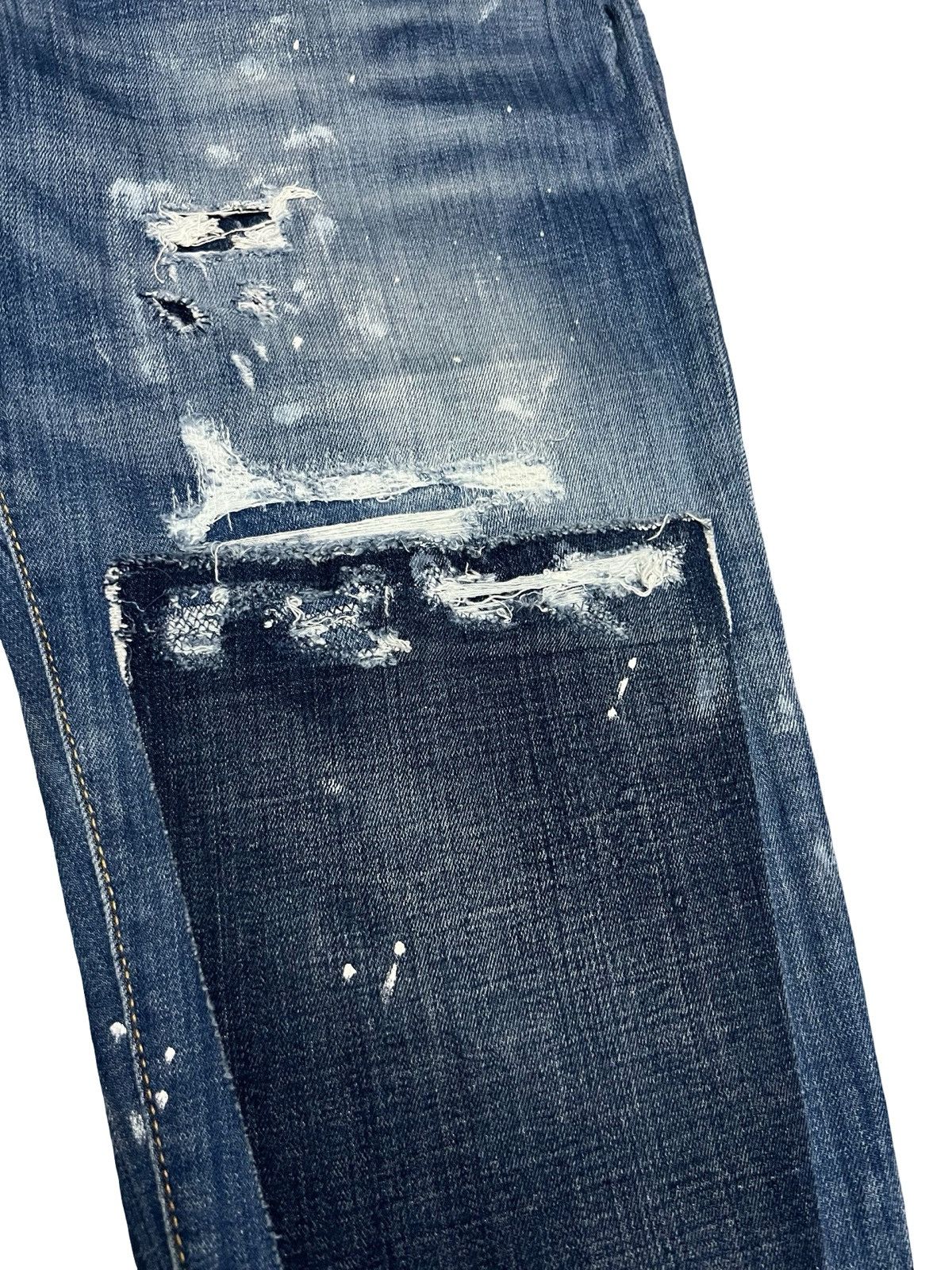 Dsquared2 Dsquared2 distressed blue stretch-cotton jeans Size US 40 / EU 56 - 5 Thumbnail