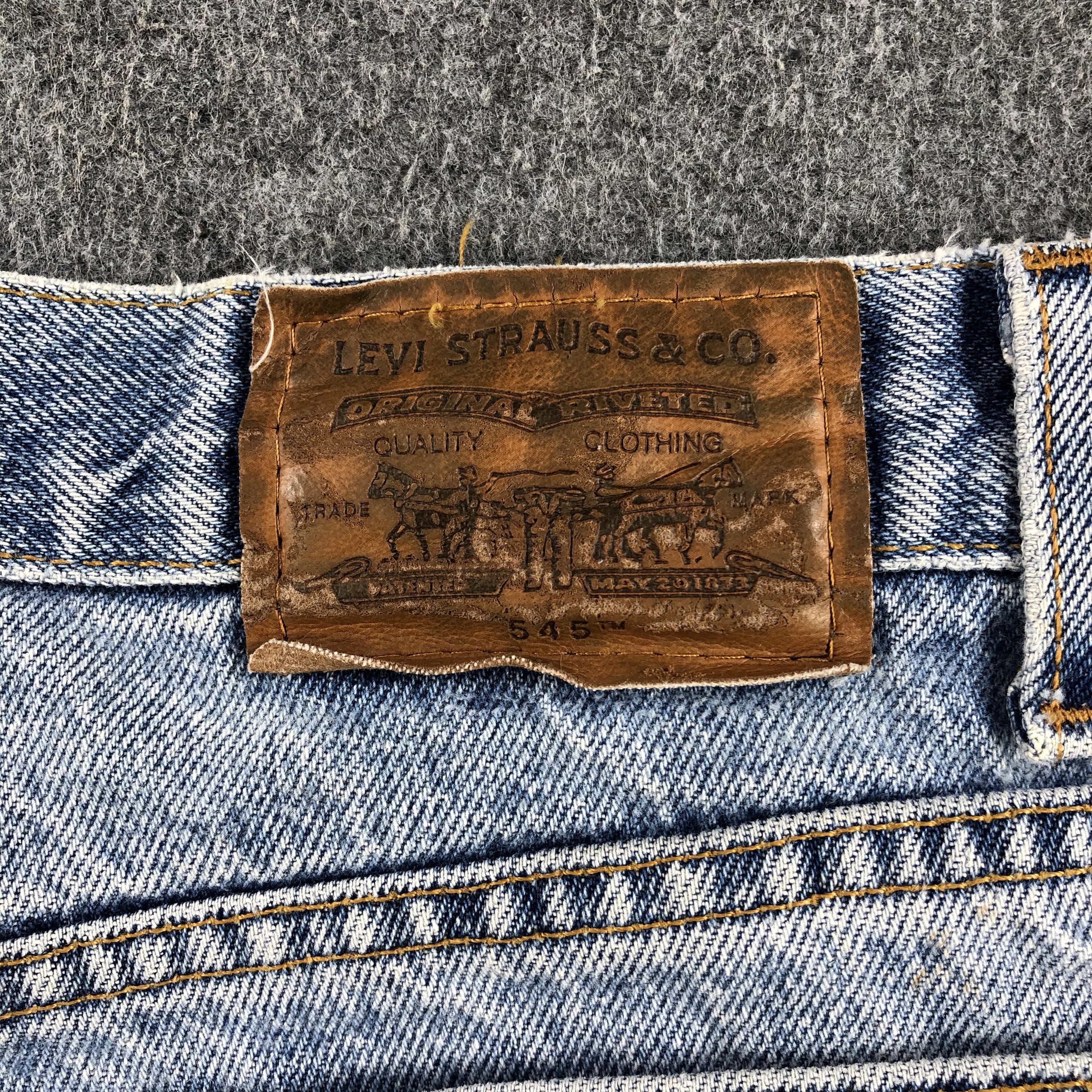 Levi's 90s Vintage Light Wash Levis 545 Jeans-J1514 Size US 43 - 5 Thumbnail