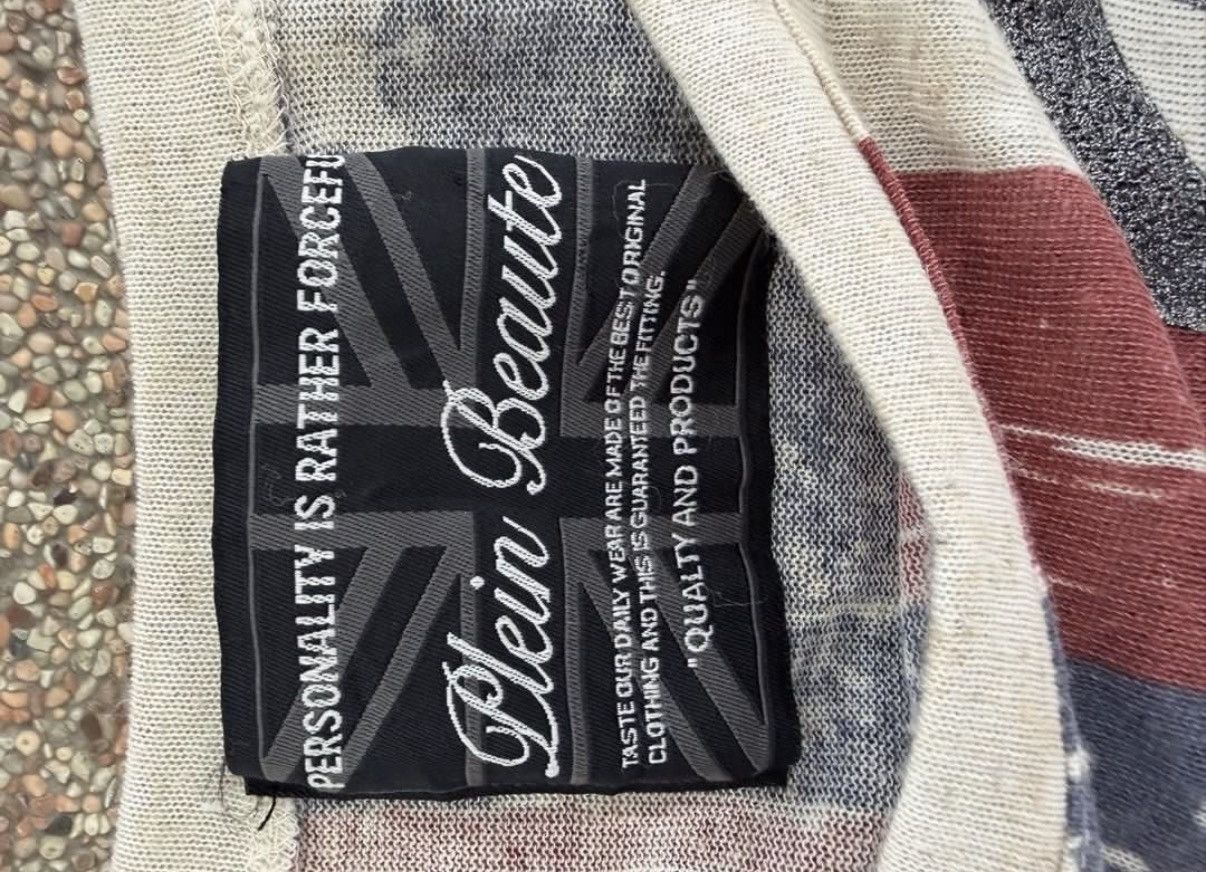 Other Japanese Brand Plein Beaute y2k grunge off shoulder US FLAG Size XL / US 12-14 / IT 48-50 - 2 Thumbnail
