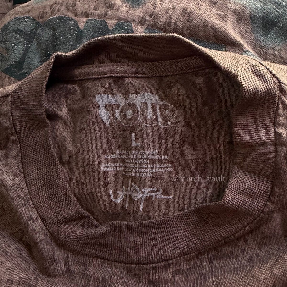 Travis Scott Utopia Tour Merch Brown Longsleeve Circus Maximus Size US L / EU 52-54 / 3 - 3 Thumbnail