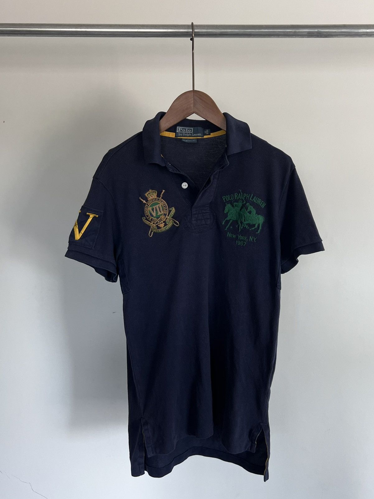 Polo Ralph Lauren Polo Ralph Lauren Big Logo Polo T Shirt Tee Chief Keef Size US XXS / EU 40 - 1 Thumbnail