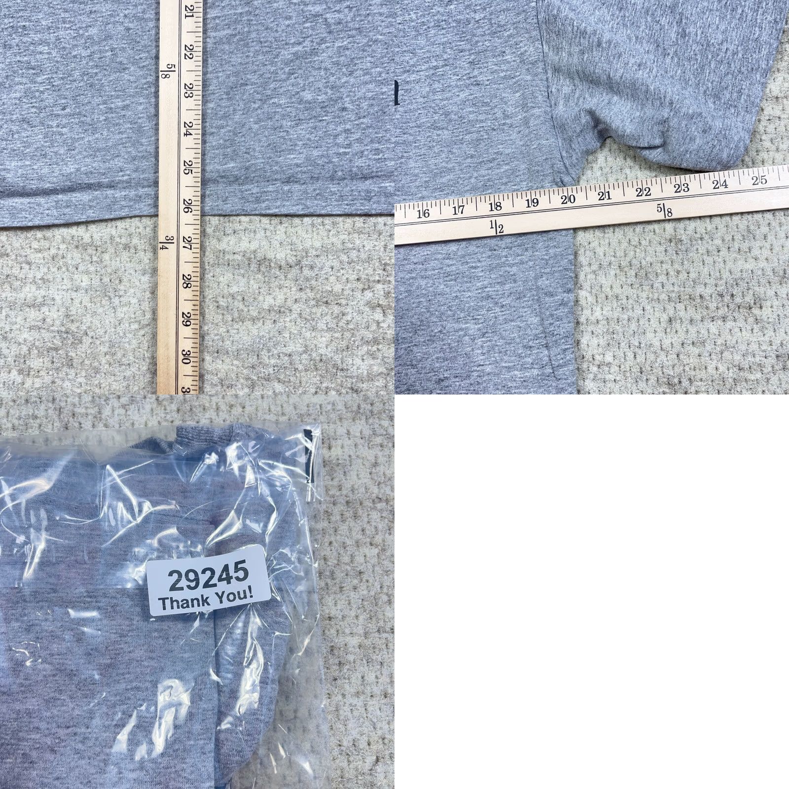Hanes VINTAGE Hanes Shirt Men Large Gray Tee 90s 1990s Jesus Religion Graphic Print Retro Classic Hipster T-Shirt Mens Size US L / EU 52-54 / 3 - 8 Thumbnail