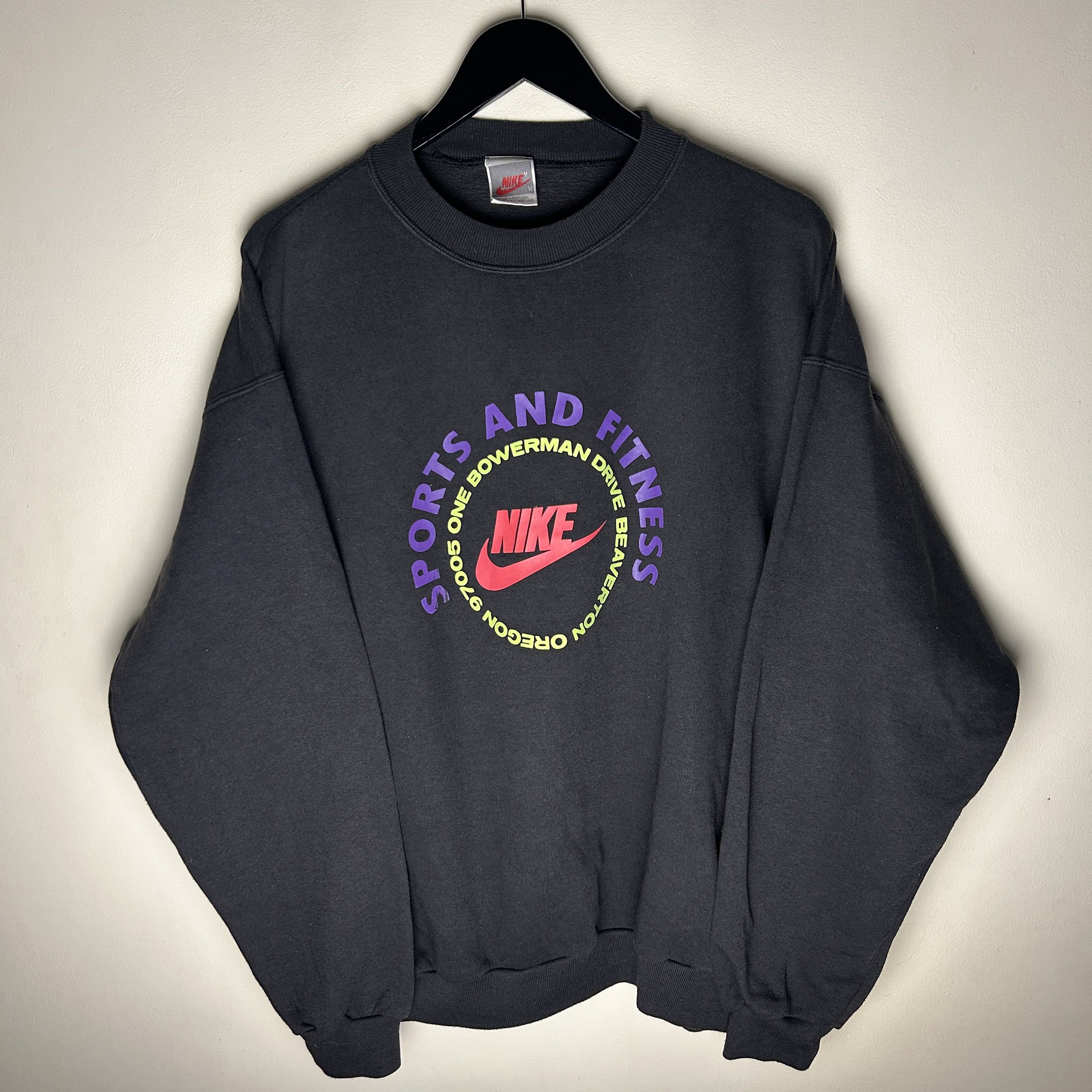 Nike Vintage Nike Sports And Fitness 90's Sweatshirt Size US M / EU 48-50 / 2 - 1 Thumbnail