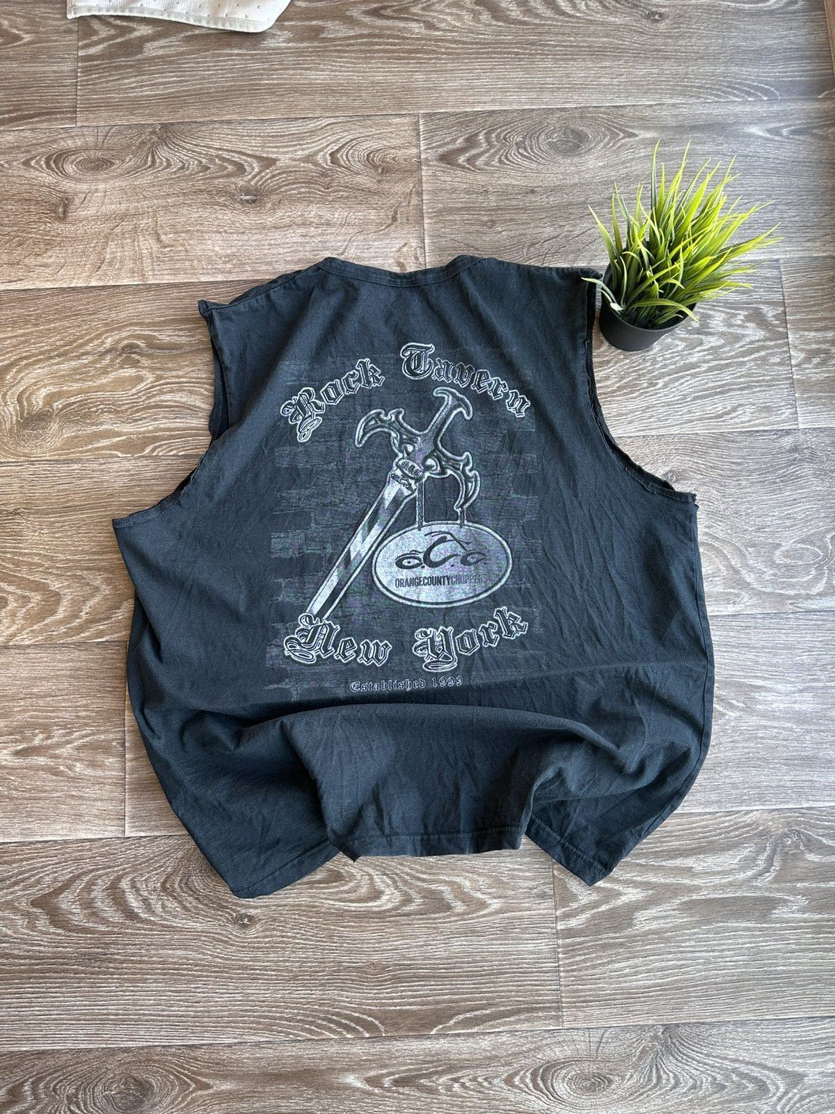 West Coast Choppers 🔥 1990s Orange County Choppers Vintage Tank Top Shirt Biker Size US XXL / EU 58 / 5 - 1 Thumbnail