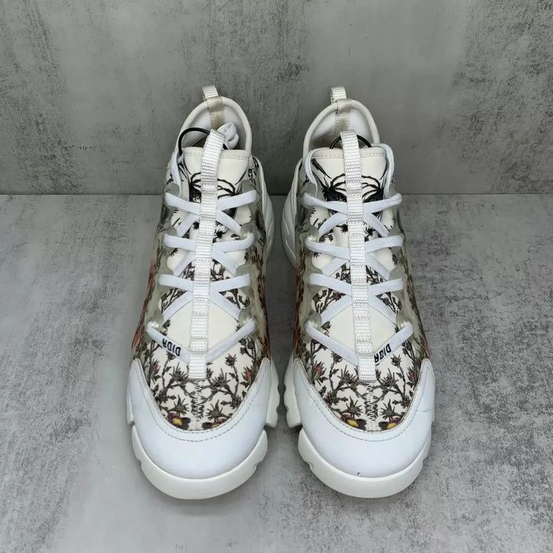 Dior Dior Floral Dad Sneakers Size 38-2506 Size US 7.5 / IT 37.5 - 4 Thumbnail