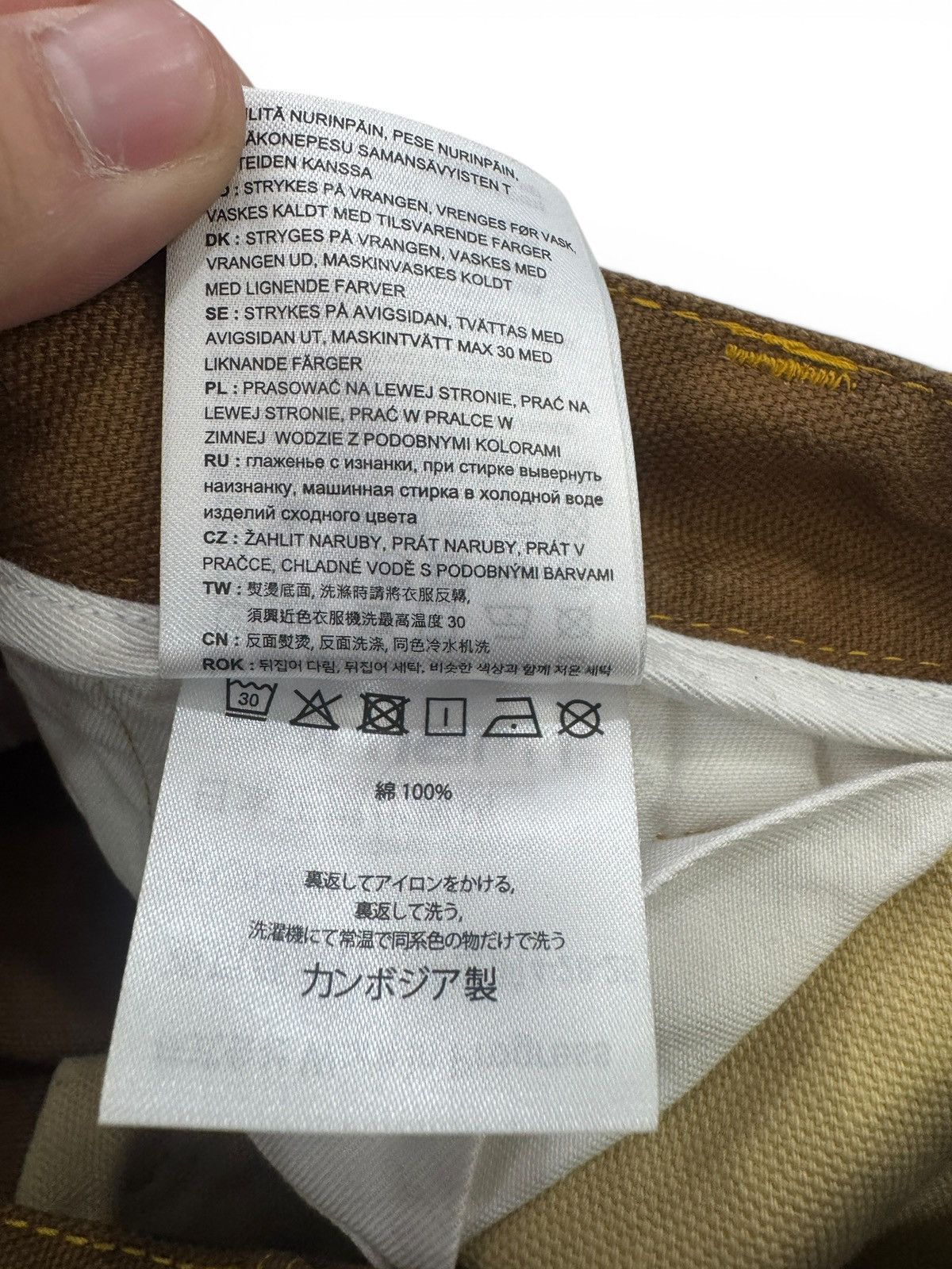 Carhartt Carhartt Marni Corduroy Split Pants Size US 34 / EU 50 - 7 Thumbnail
