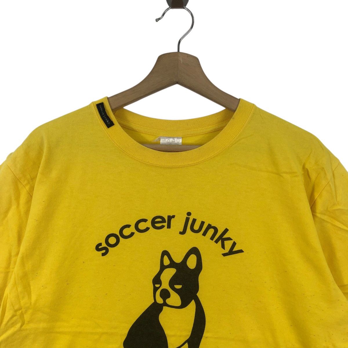 Vintage Vintage CLAUDIO PANDIANI Soccer Junky Bulldog Tee Shirt Top Size US XL / EU 56 / 4 - 2 Thumbnail