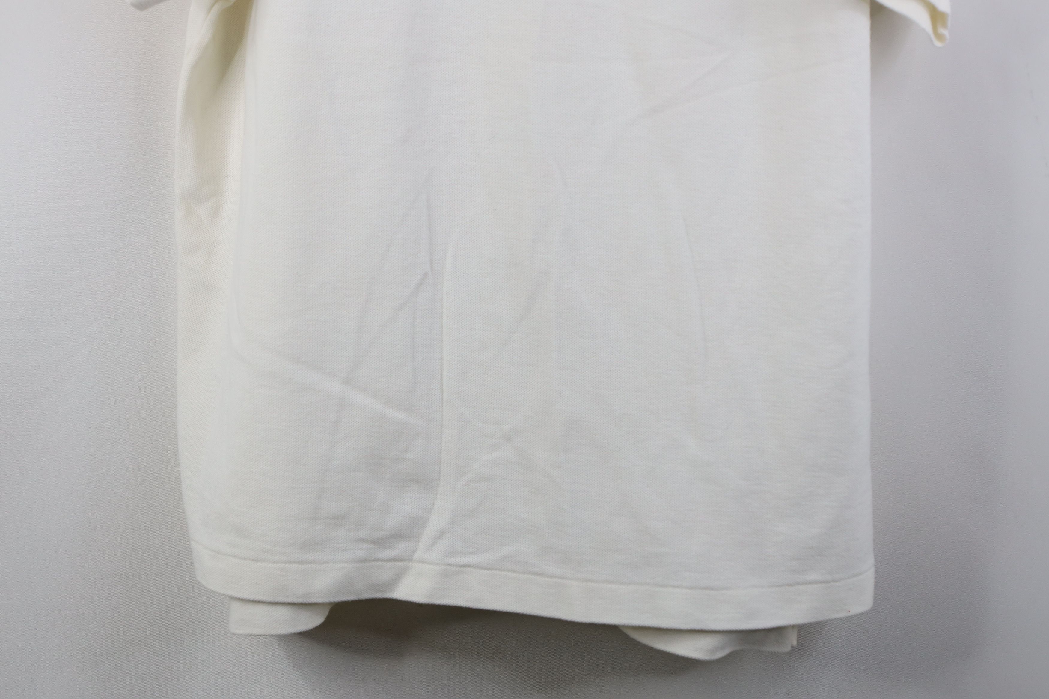L.L. Bean Vintage 90s LL Bean Knit Collared Golf Polo White USA Size US XL / EU 56 / 4 - 3 Thumbnail