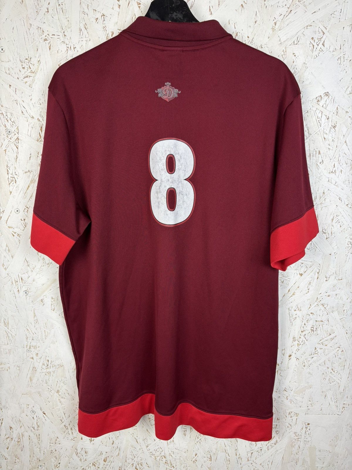 Nike Nike Dinamo Riga #8 Sandis Ozolins 2013 Player Issue Polo Size US XXL / EU 58 / 5 - 6 Thumbnail