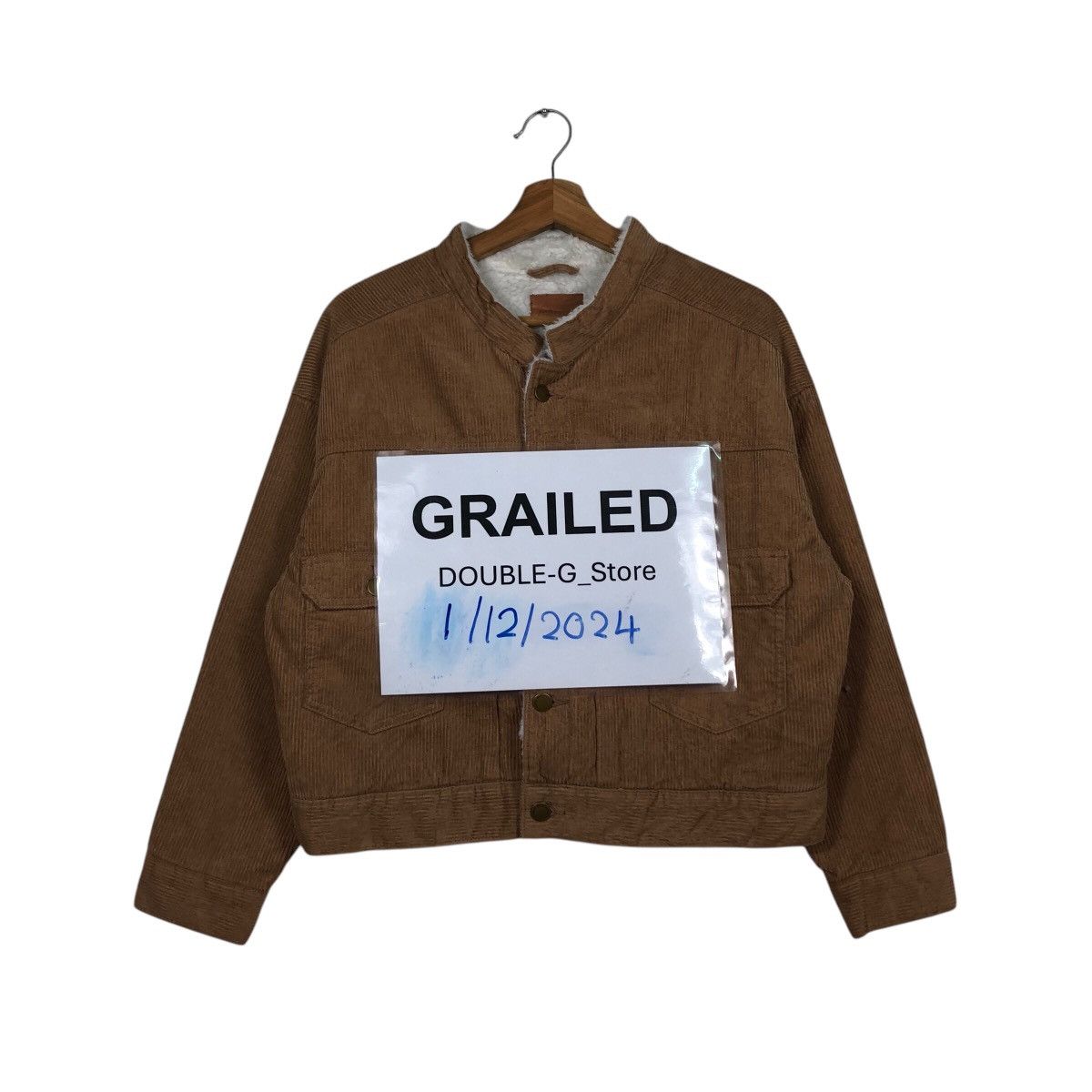 Japanese Brand 📌Vintage Cropped Biker Jacket Earth Music & Ecology Size US M / EU 48-50 / 2 - 1 Thumbnail