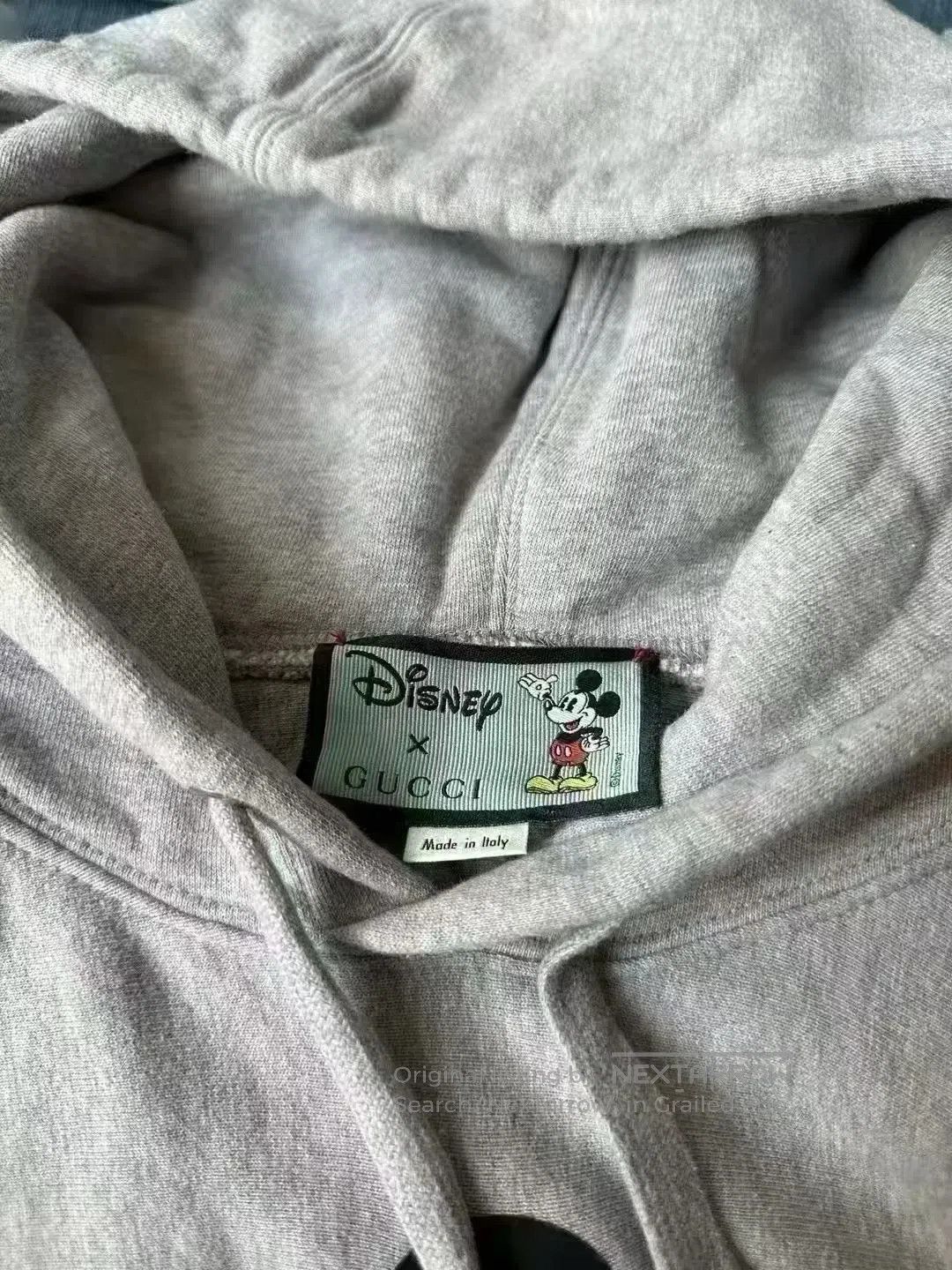 Gucci Guicci Gray Mickey Mouse Hoodie| Size US XS / EU 42 / 0 - 3 Thumbnail