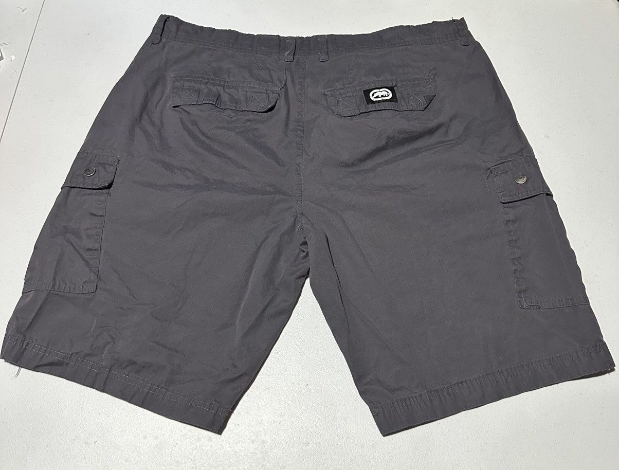 Ecko Unltd. Vintage Y2K Ecxo unltd grey cargo Mens Skate Shorts Size US 38 / EU 54 - 8 Thumbnail