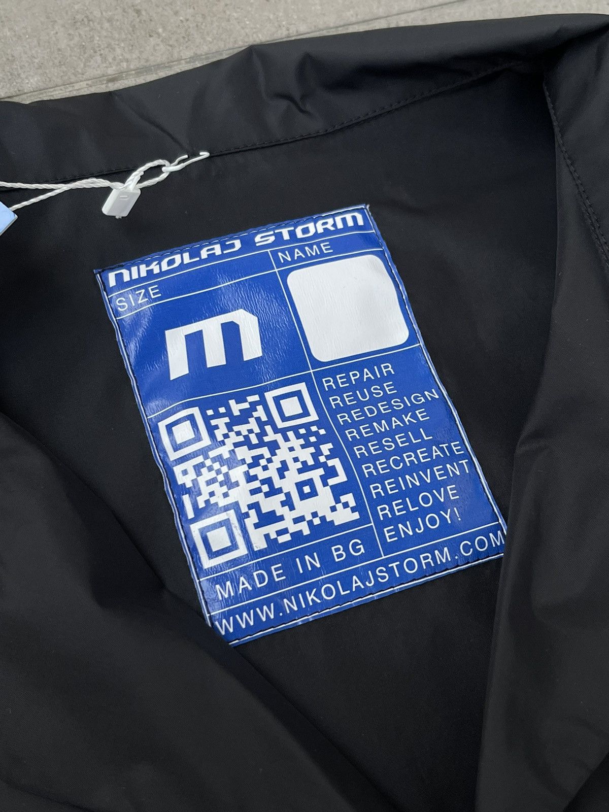 Other !DS! SS22 Nikolaj Storm Limon Black Nylon Shirt Size US M / EU 48-50 / 2 - 15 Thumbnail