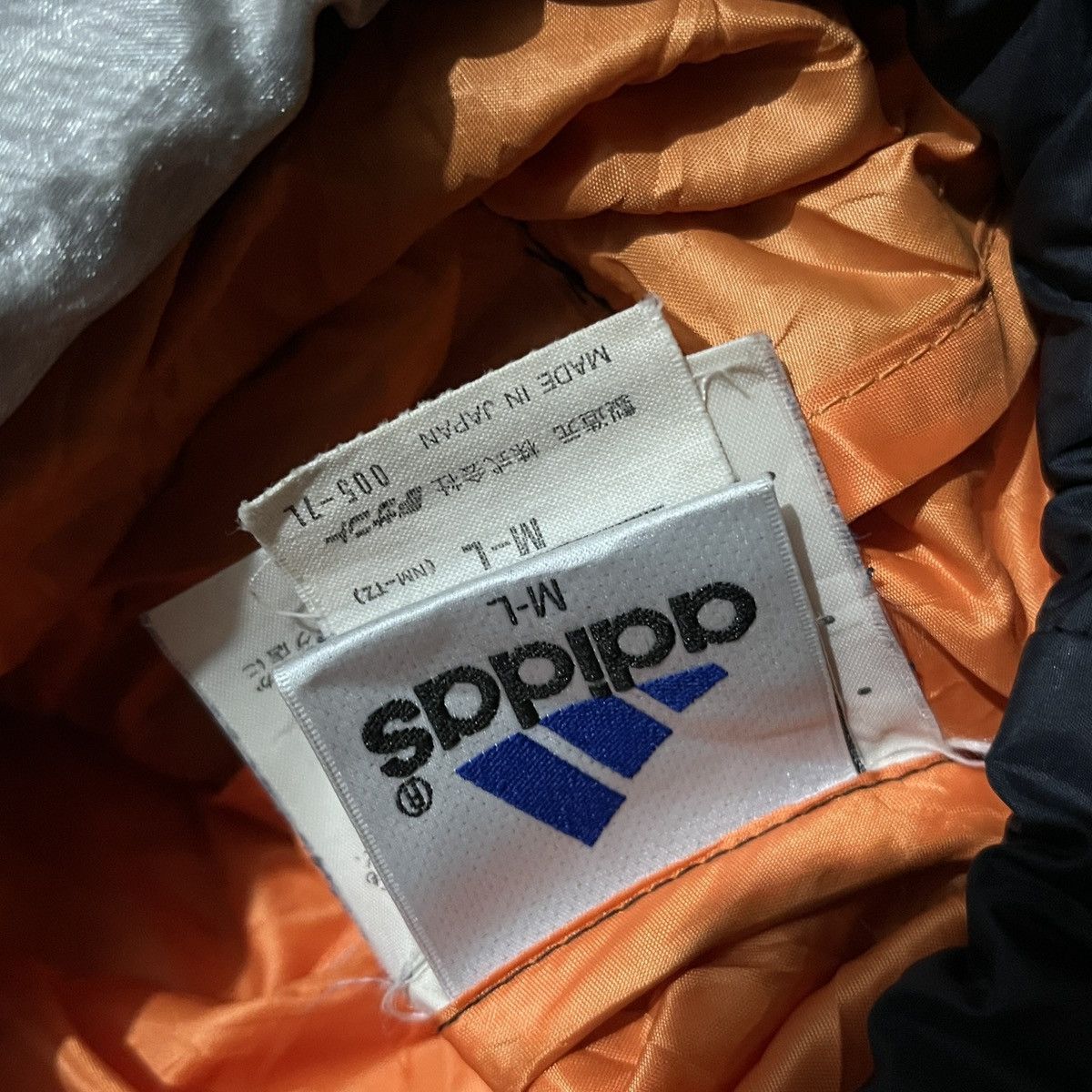 Adidas Puffer Jacket Adidas by Descente 80s 90s Duck Down Trifoil Size US L / EU 52-54 / 3 - 8 Thumbnail