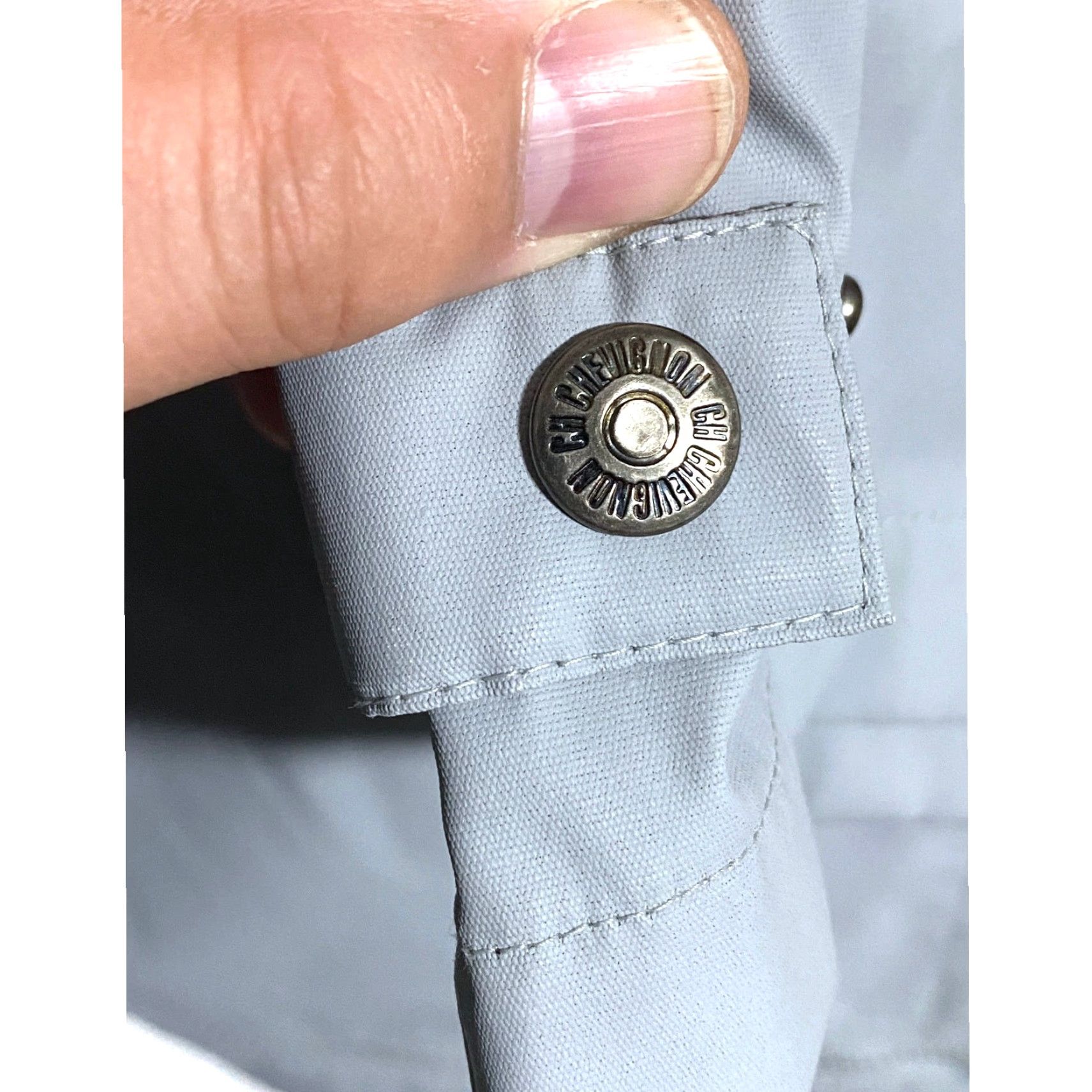 Vintage VINTAGE Chevignon Jacket Gray Bolide Zip Front Mens XXL Made in France Polyester Cotton Bomber Jacket Mens 2XL Gray Size US XXL / EU 58 / 5 - 7 Thumbnail