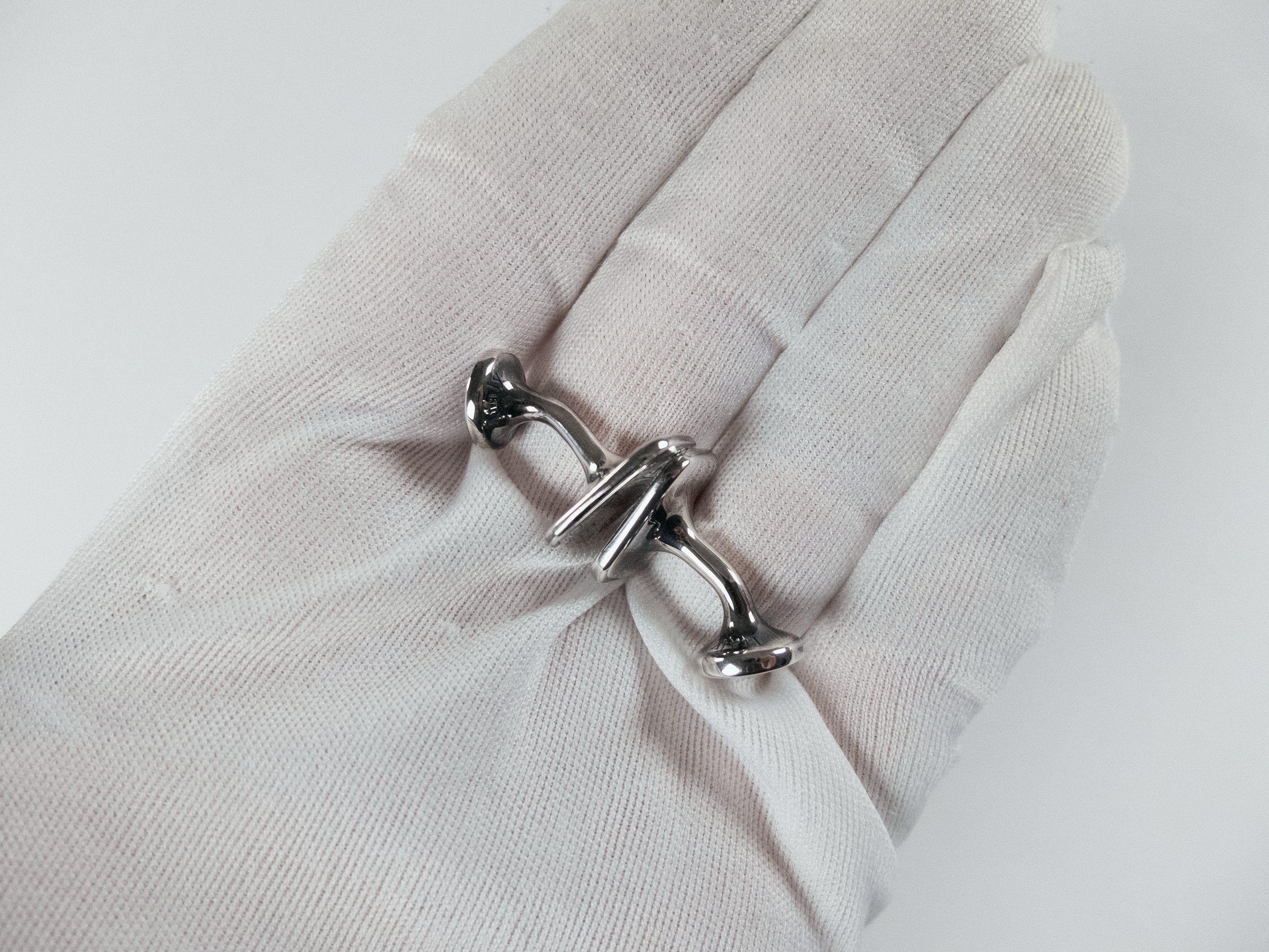 Berluti BERLUTI Paris Scritto engraved silver cufflinks Italy Size ONE SIZE - 7 Thumbnail