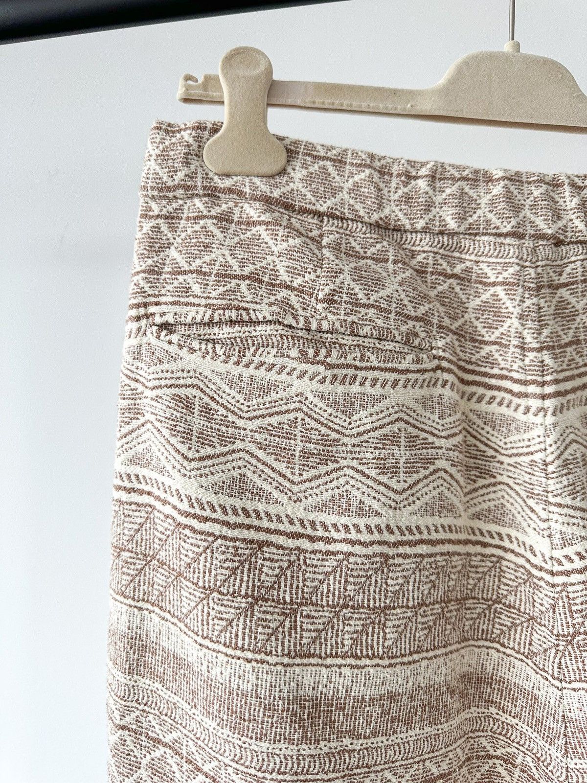Snow Peak Snow Peak Cotton & Silk Jacquard Trousers Size US 34 / EU 50 - 8 Thumbnail