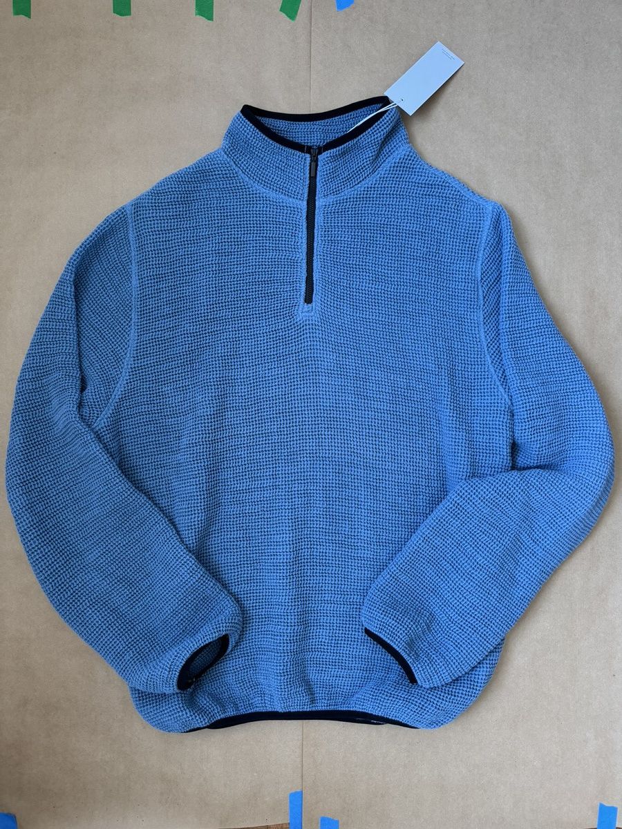 Saturdays NYC Saturdays NYC Waffle Gauze Quarter Zip Size US M / EU 48-50 / 2 - 2 Thumbnail