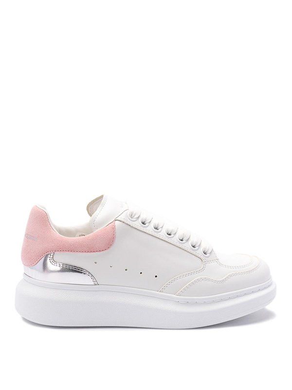 Alexander McQueen o1w1db10925 Oversized Sneaker in White Size US 7 / IT 37 - 1 Thumbnail