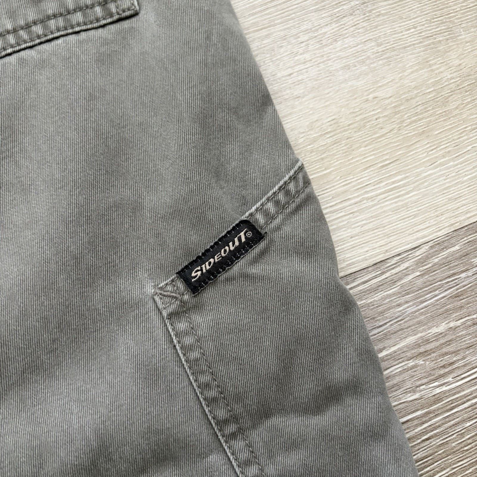 Sideout Vintage Y2K Sideout Double Knee Wide Leg Pants 36x29 Skate Size US 36 / EU 52 - 9 Thumbnail
