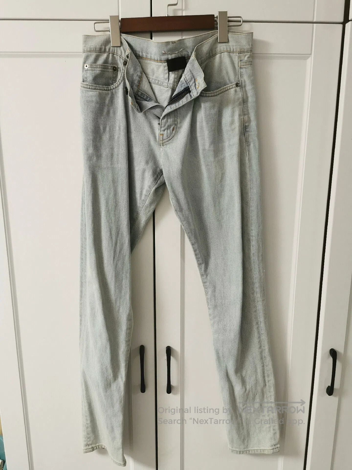 Saint Laurent Paris Saint Laurent Light Blue Jeans Size 30. Size US 30 / EU 46 - 1 Thumbnail