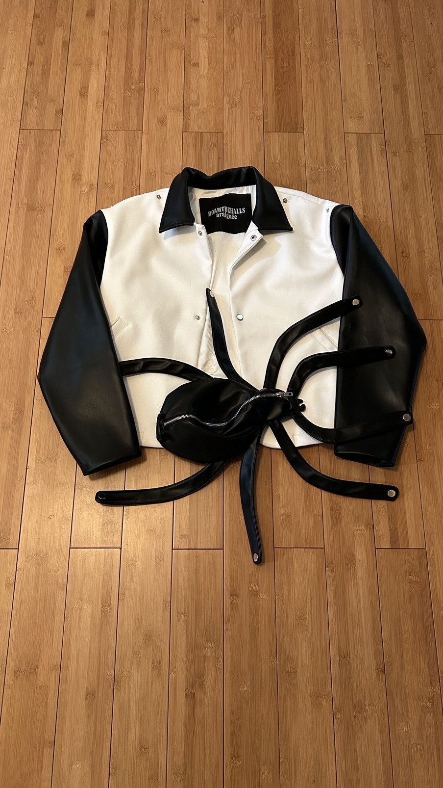 Vintage RoamTheHalls Spider Leather Jacket Size US M / EU 48-50 / 2 - 5 Thumbnail