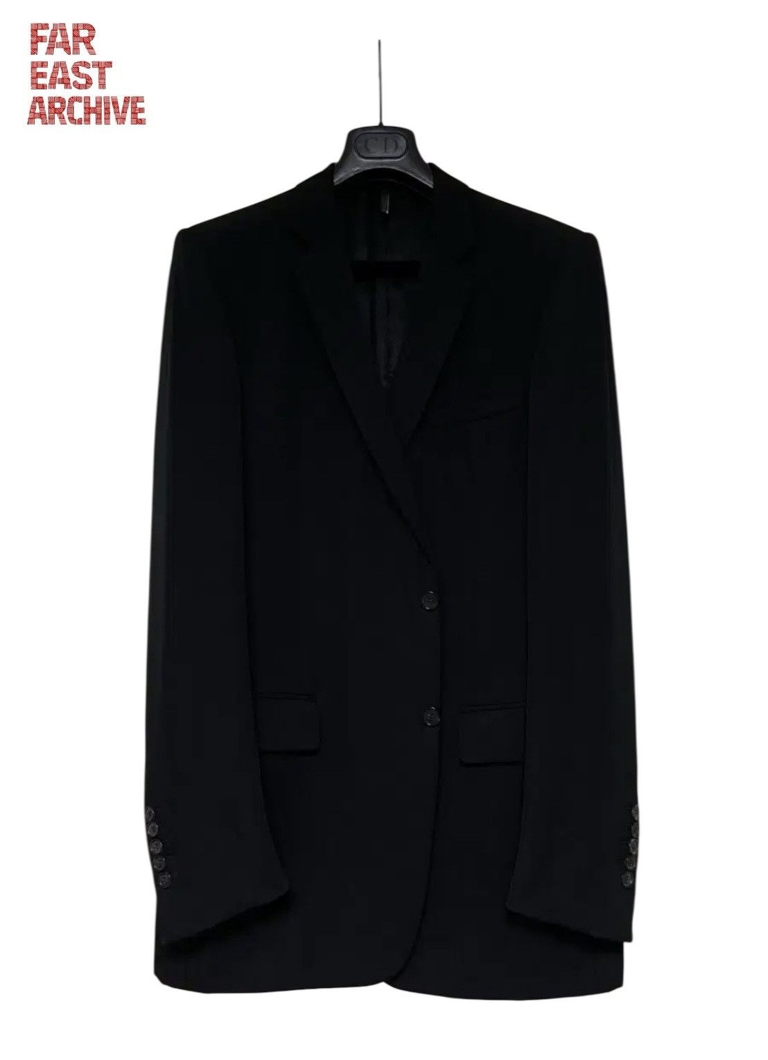 Dior Dior Homme 01AW Solitaire Hedi Slimane Blazer Size US L / EU 52-54 / 3 - 1 Thumbnail