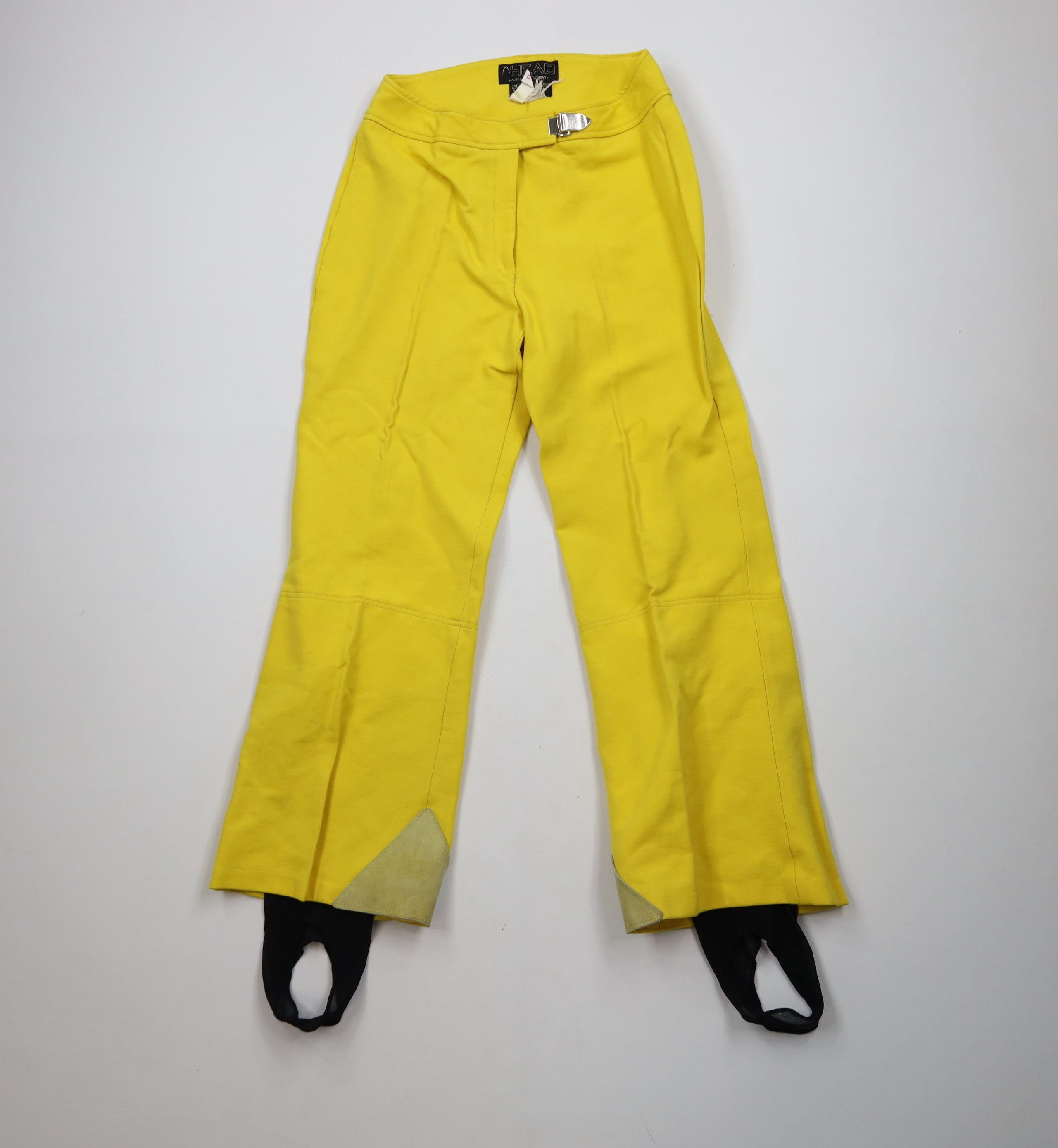 Vintage Vintage 70s Wool Blend Stirrup Ski Bell Bottoms Snow Pants Size 34" / US 12 / IT 48 - 1 Thumbnail