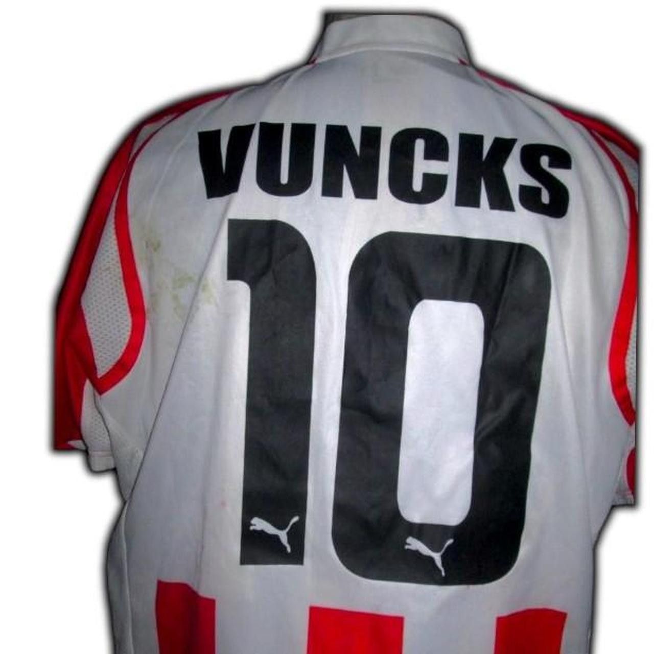 Puma Olympiacos Piraeus Attica Greece 2007 2008 Home Shirt Jersey Size US L / EU 52-54 / 3 - 4 Thumbnail