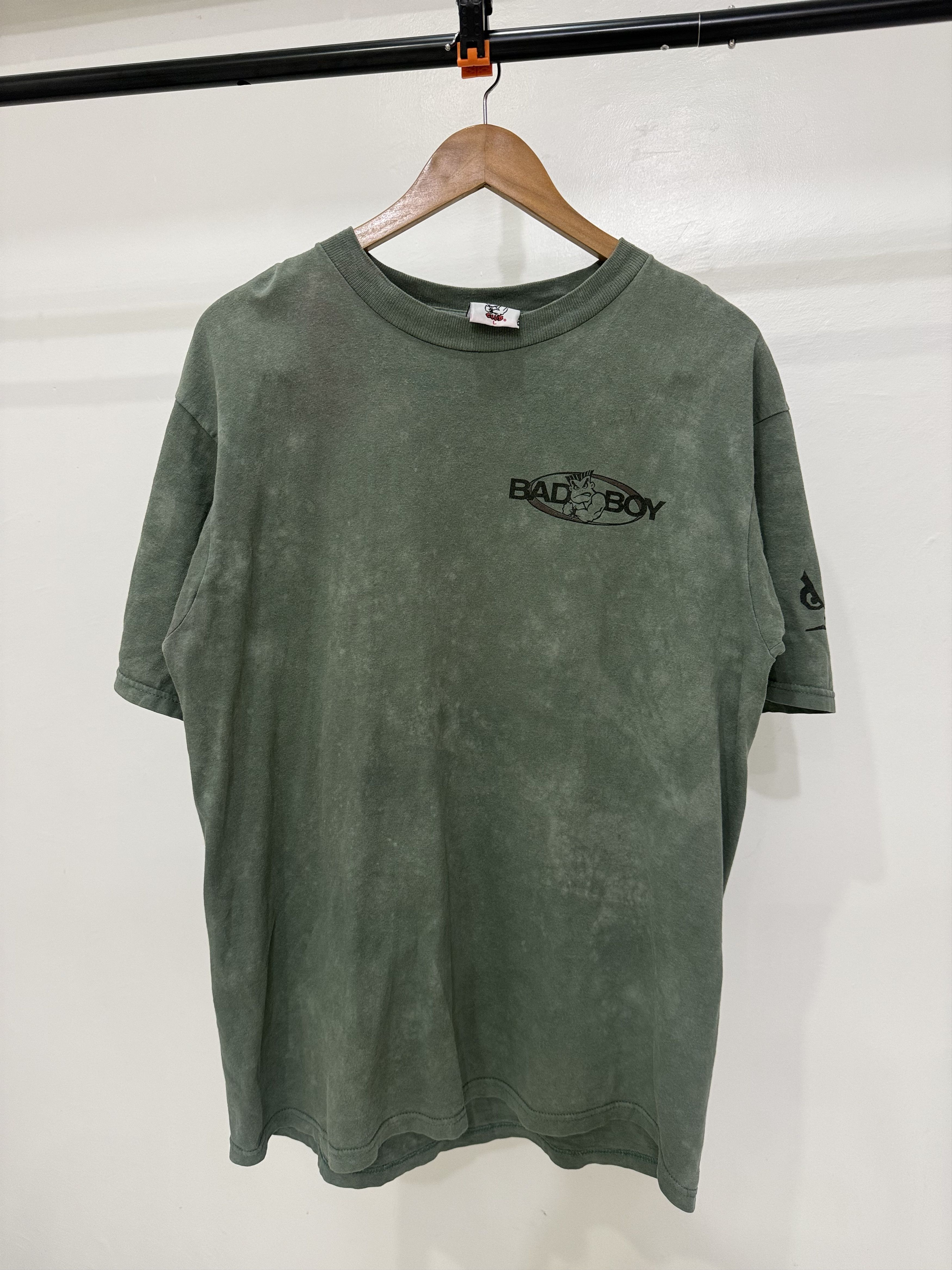 Vintage Bad Boy Club Vintage Thrashed Faded Shirt WWE Size US L / EU 52-54 / 3 - 3 Thumbnail