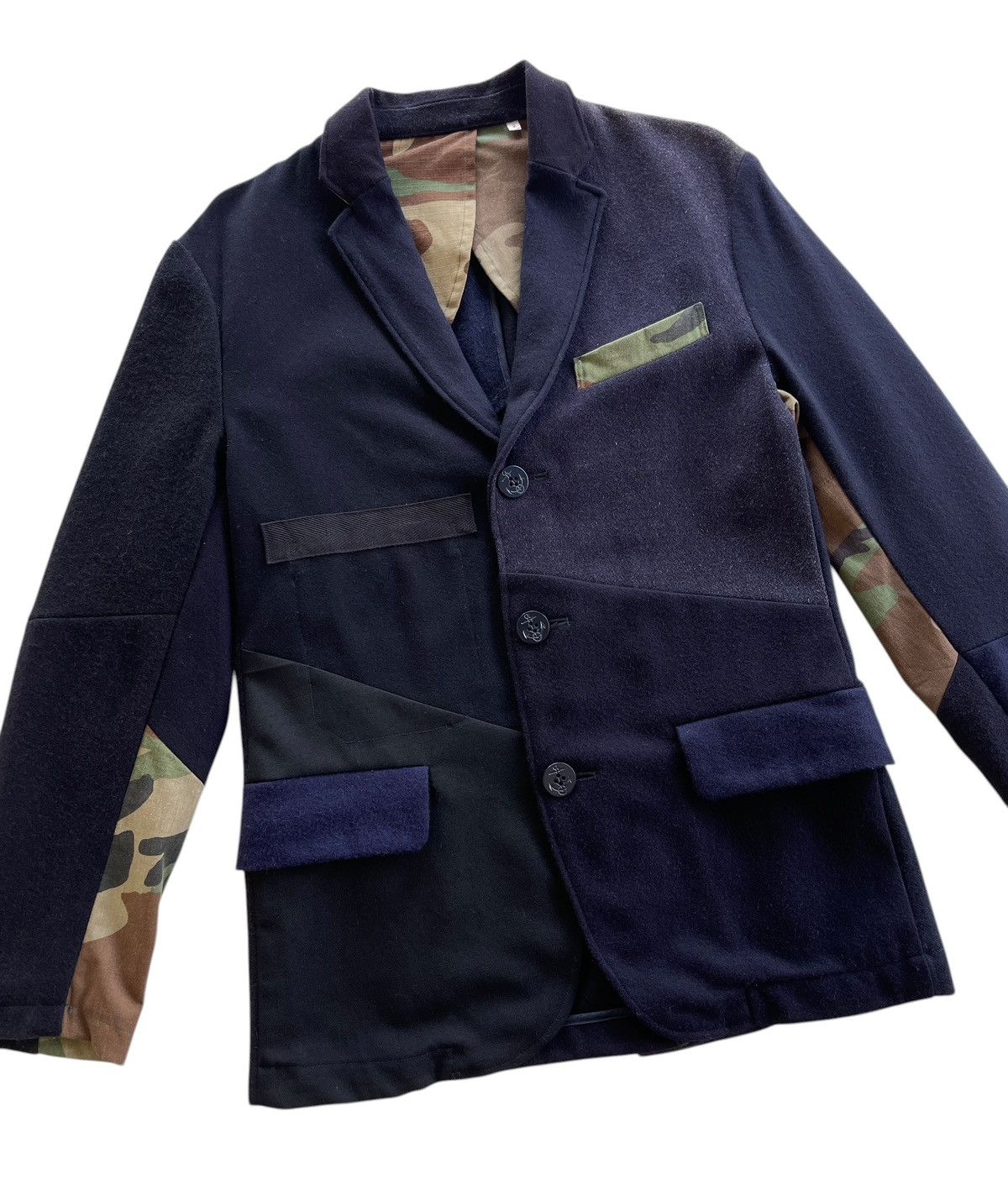 HOLLYWOOD RANCH MARKET H.Ranch Market Remake Patchwork Jacket Size US M / EU 48-50 / 2 - 3 Thumbnail