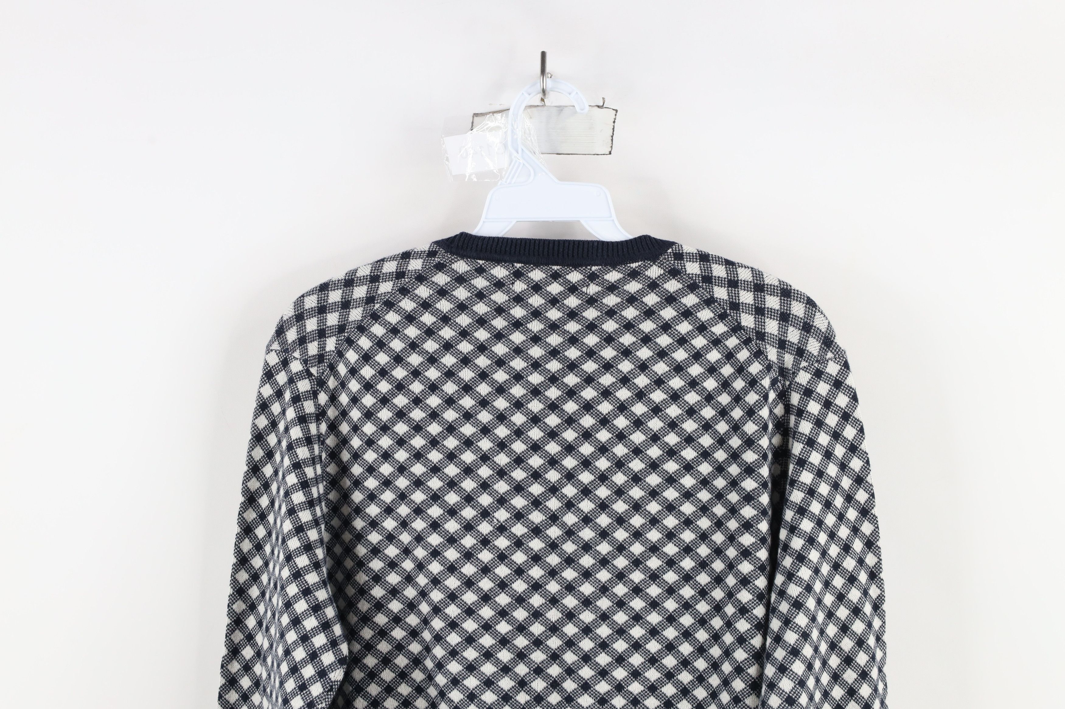 Brooks Brothers × Vintage Vintage 90s Brooks Brothers Cotton Knit Cardigan Sweater Size M / US 6-8 / IT 42-44 - 10 Thumbnail